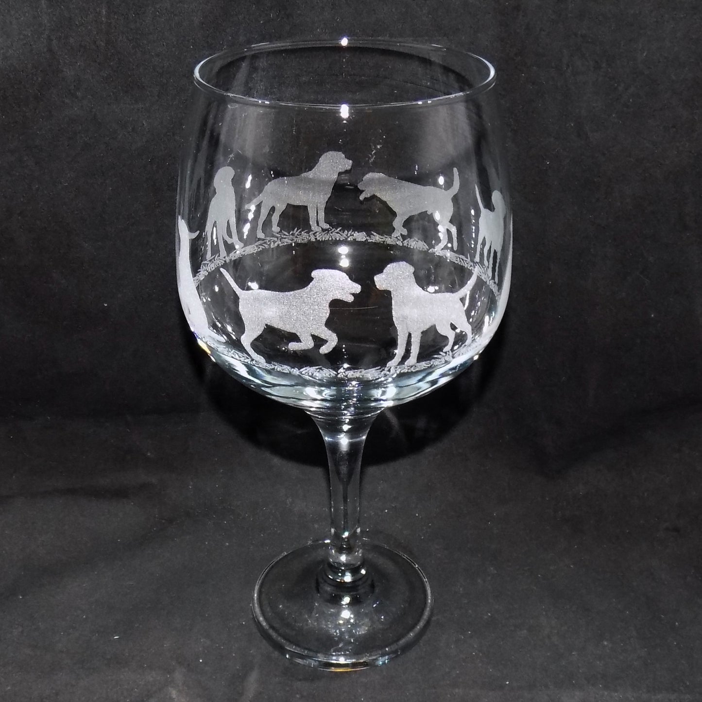 Labrador Gin Glass