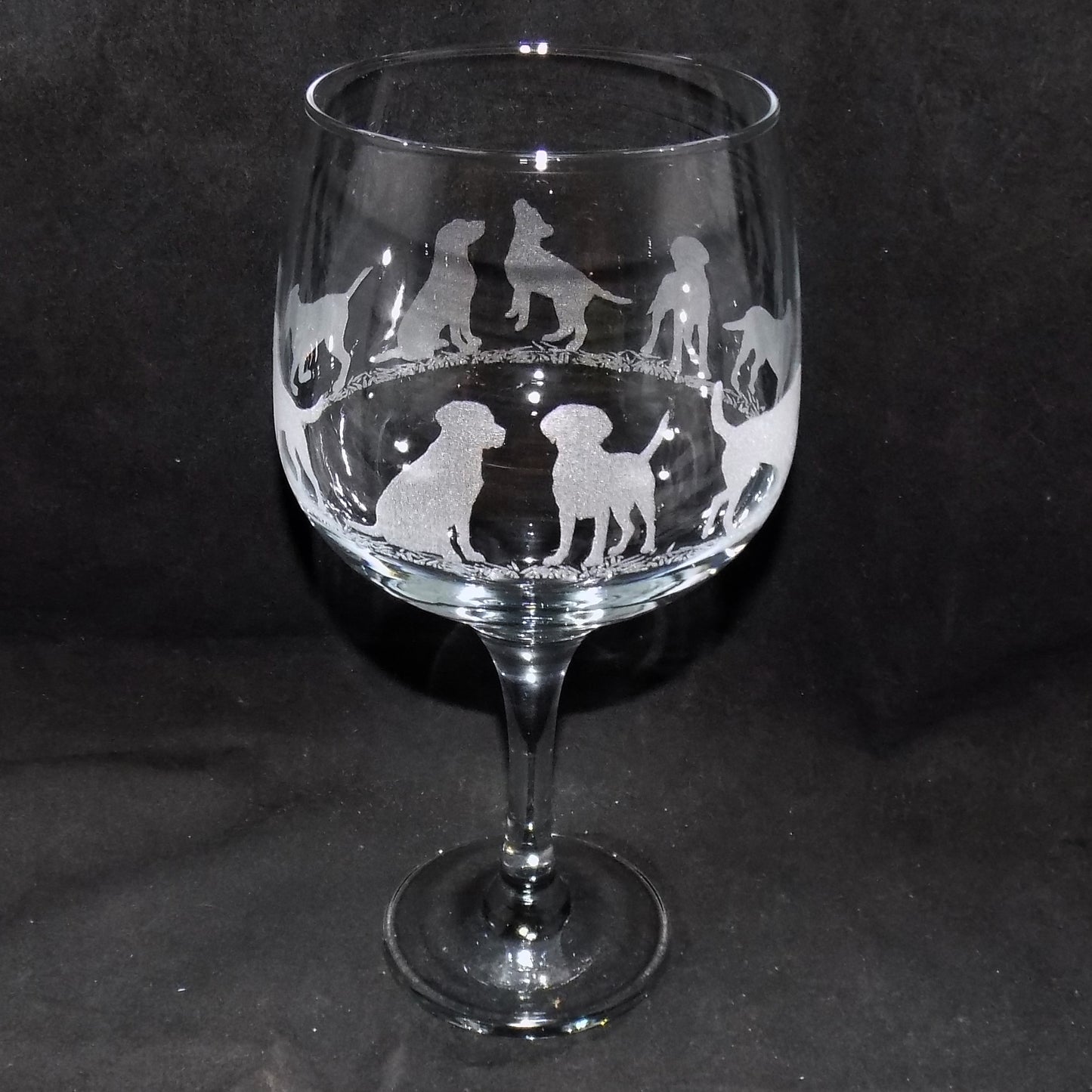 Labrador Gin Glass