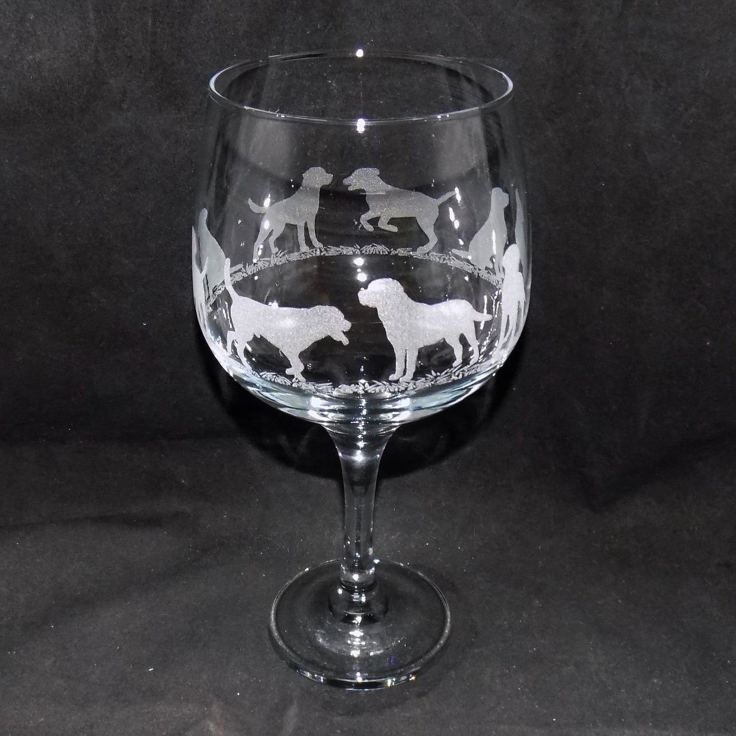 Labrador Gin Glass