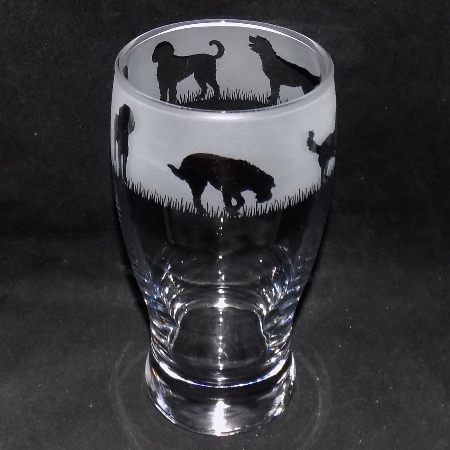 Labradoodle Pint Glass