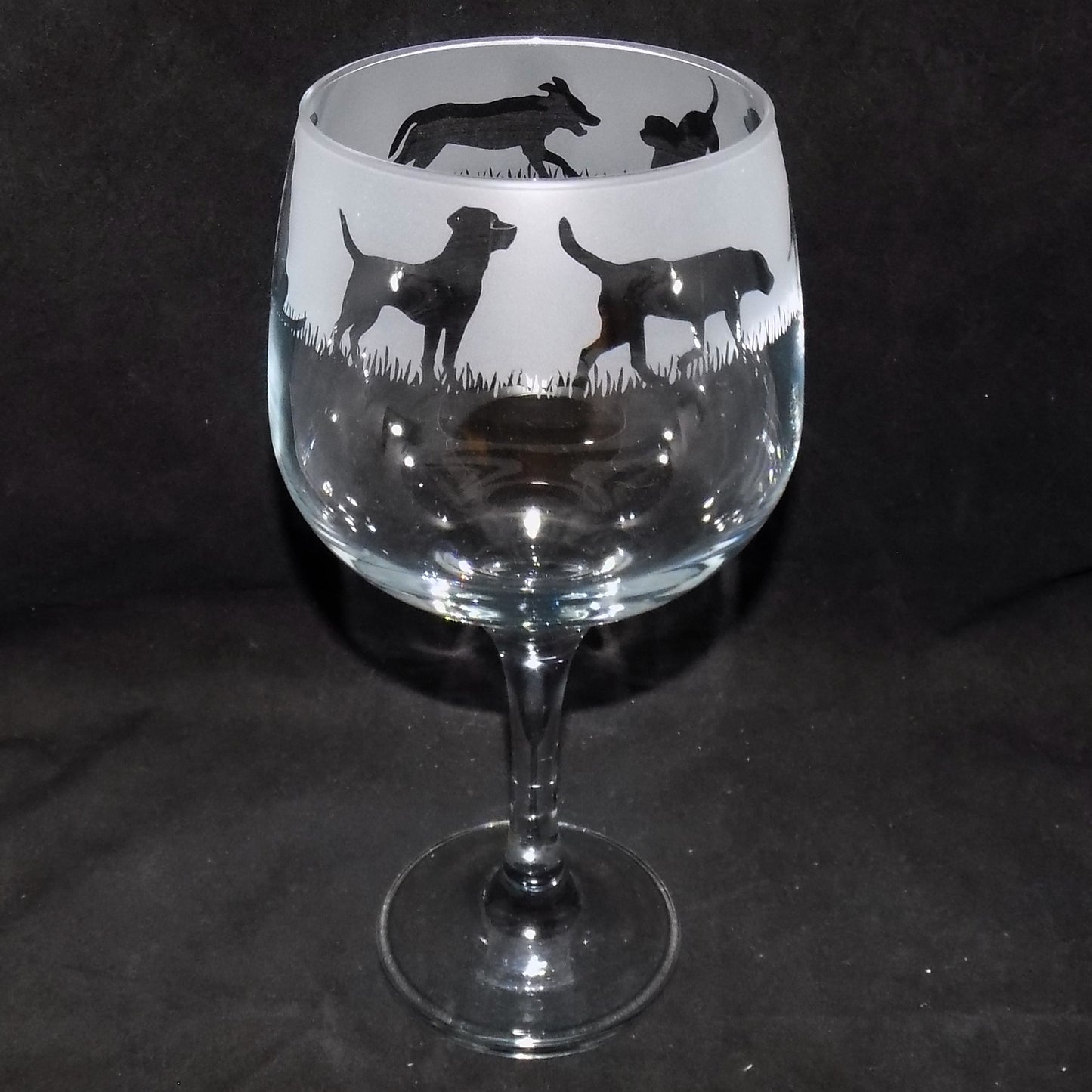 Labrador Gin Glass