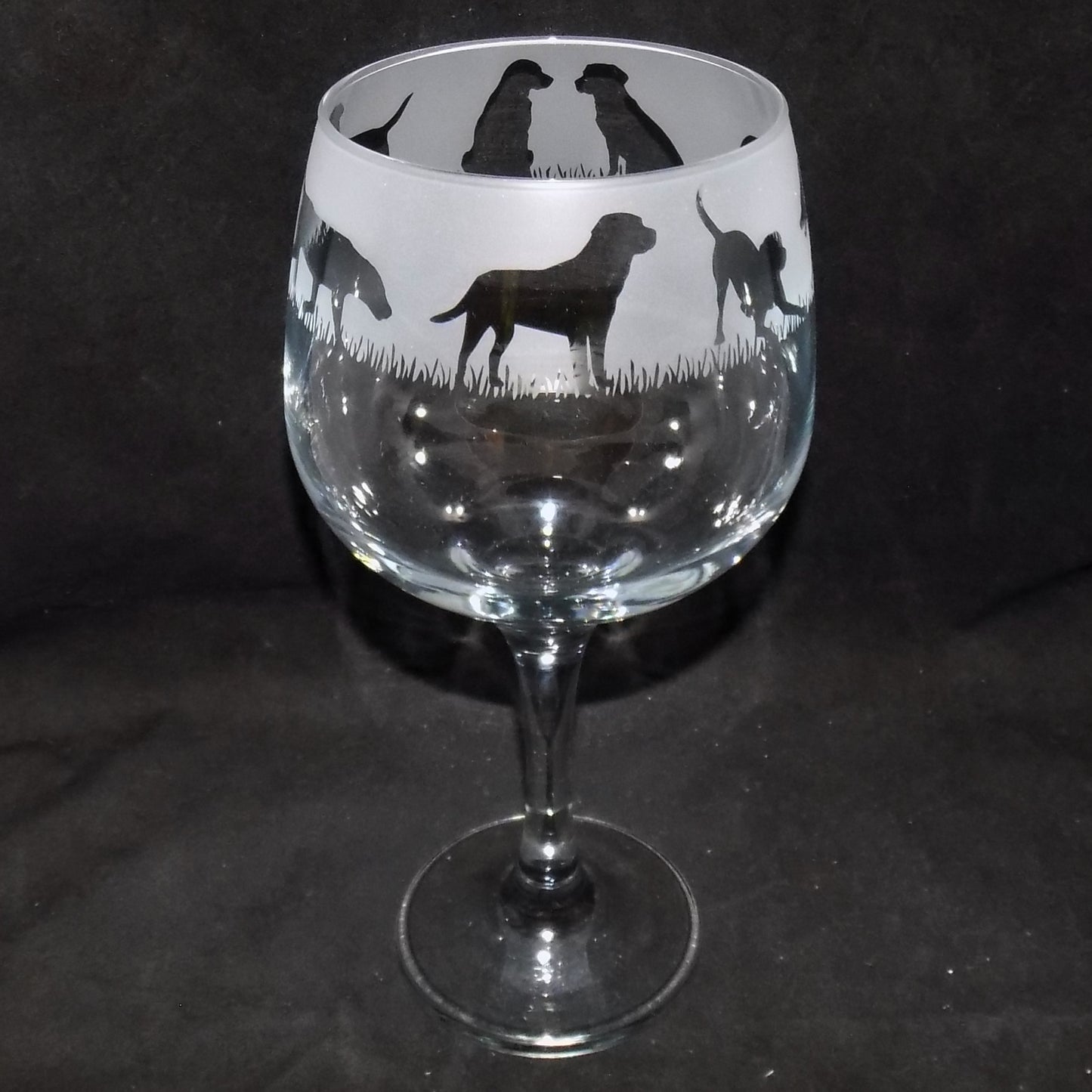 Labrador Gin Glass