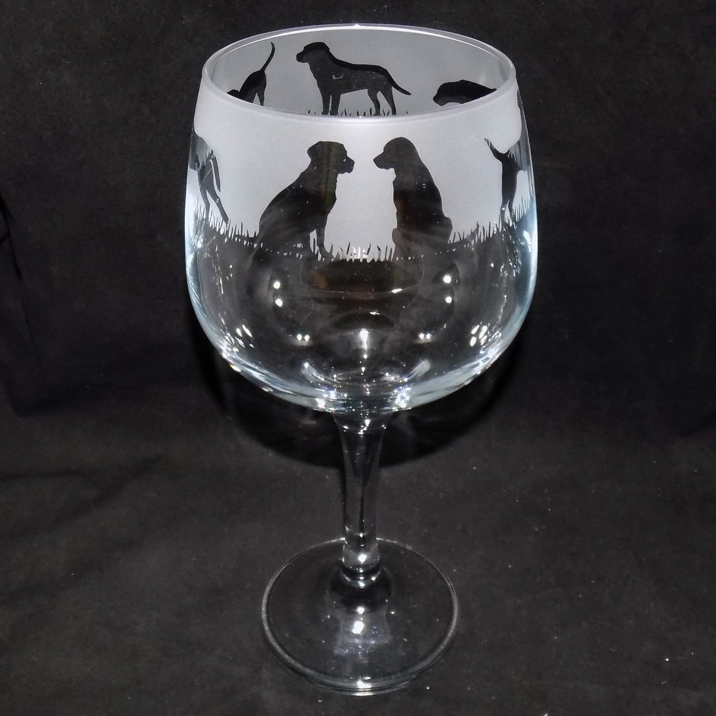 Labrador Gin Glass