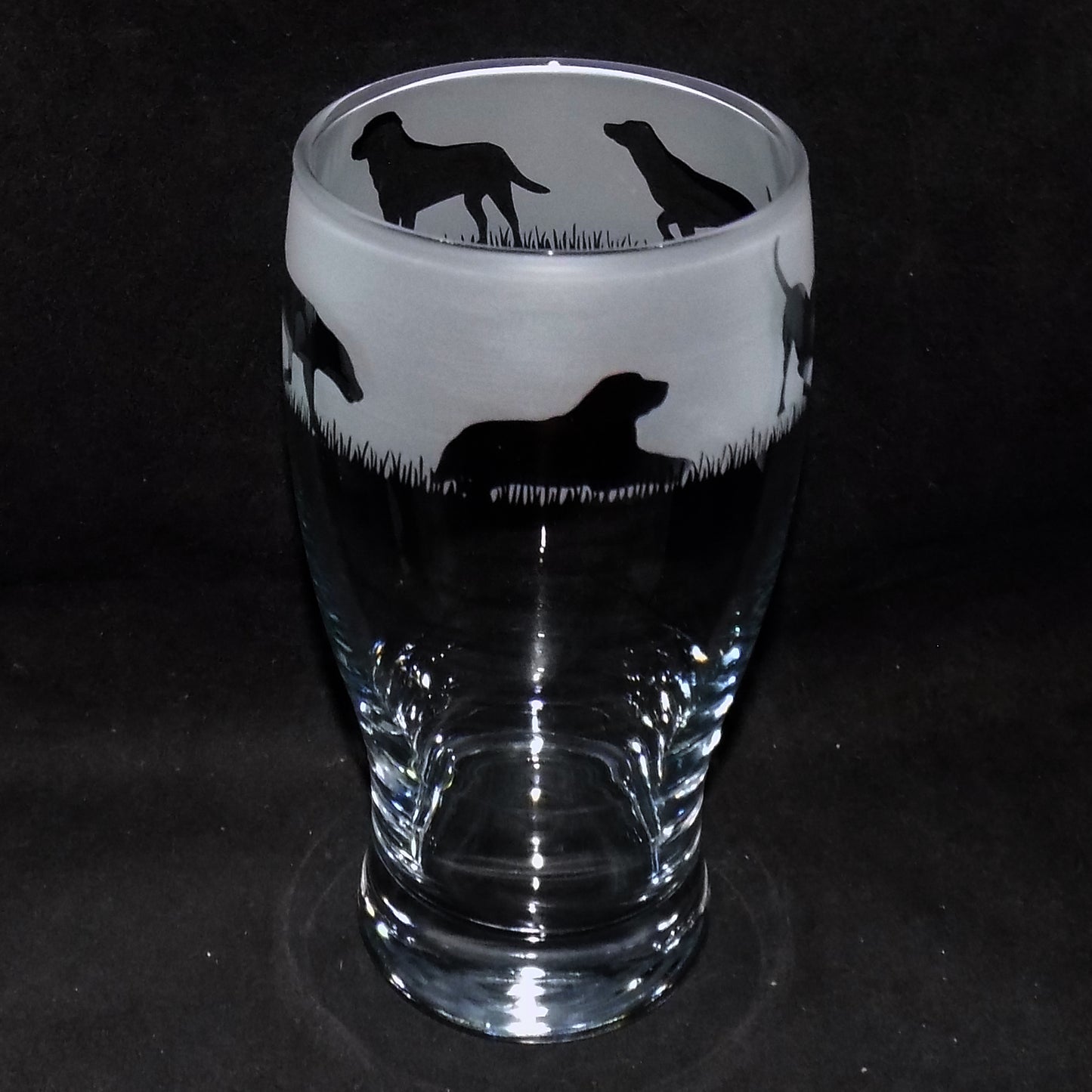 Labrador Pint Glass