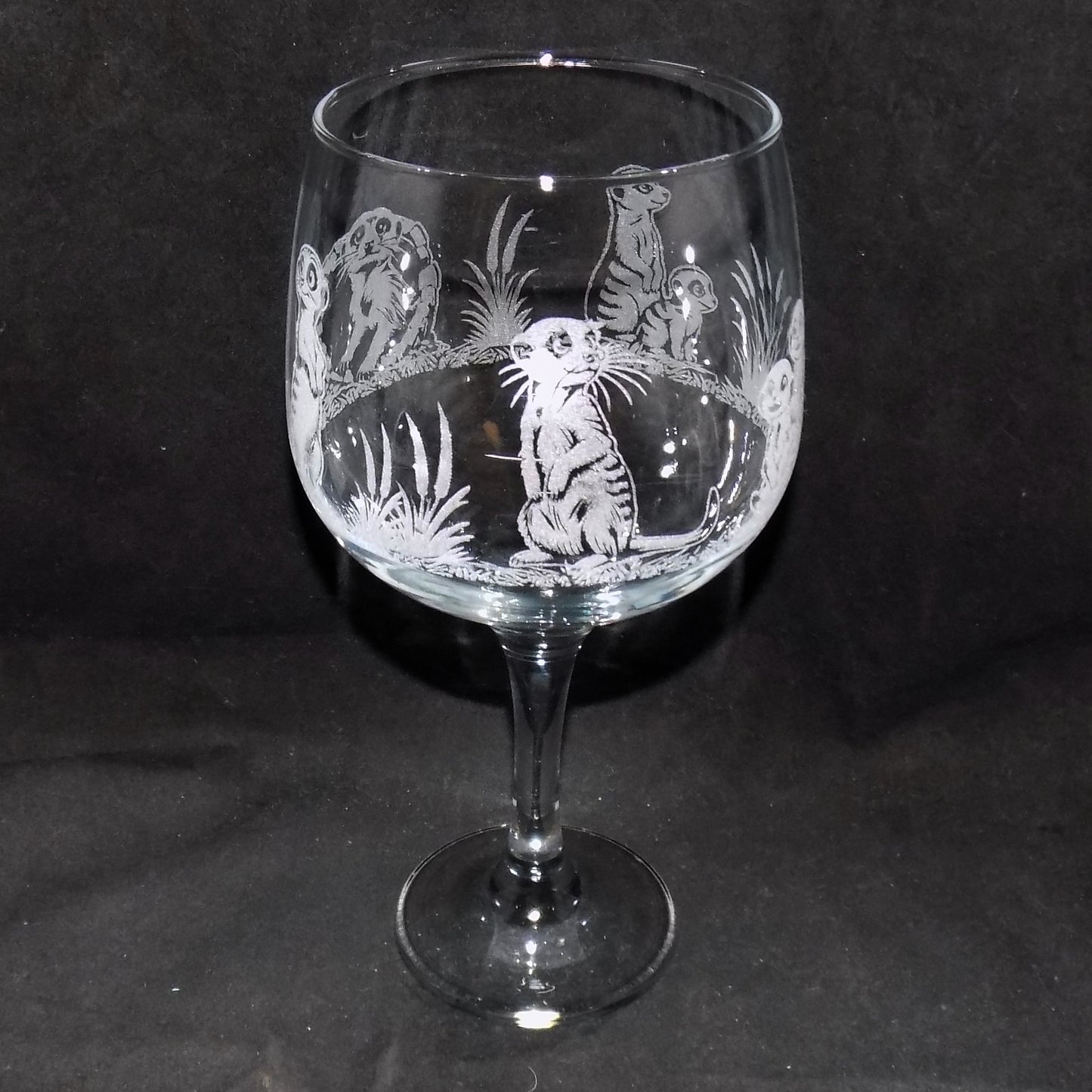 Meerkat Gin Glass