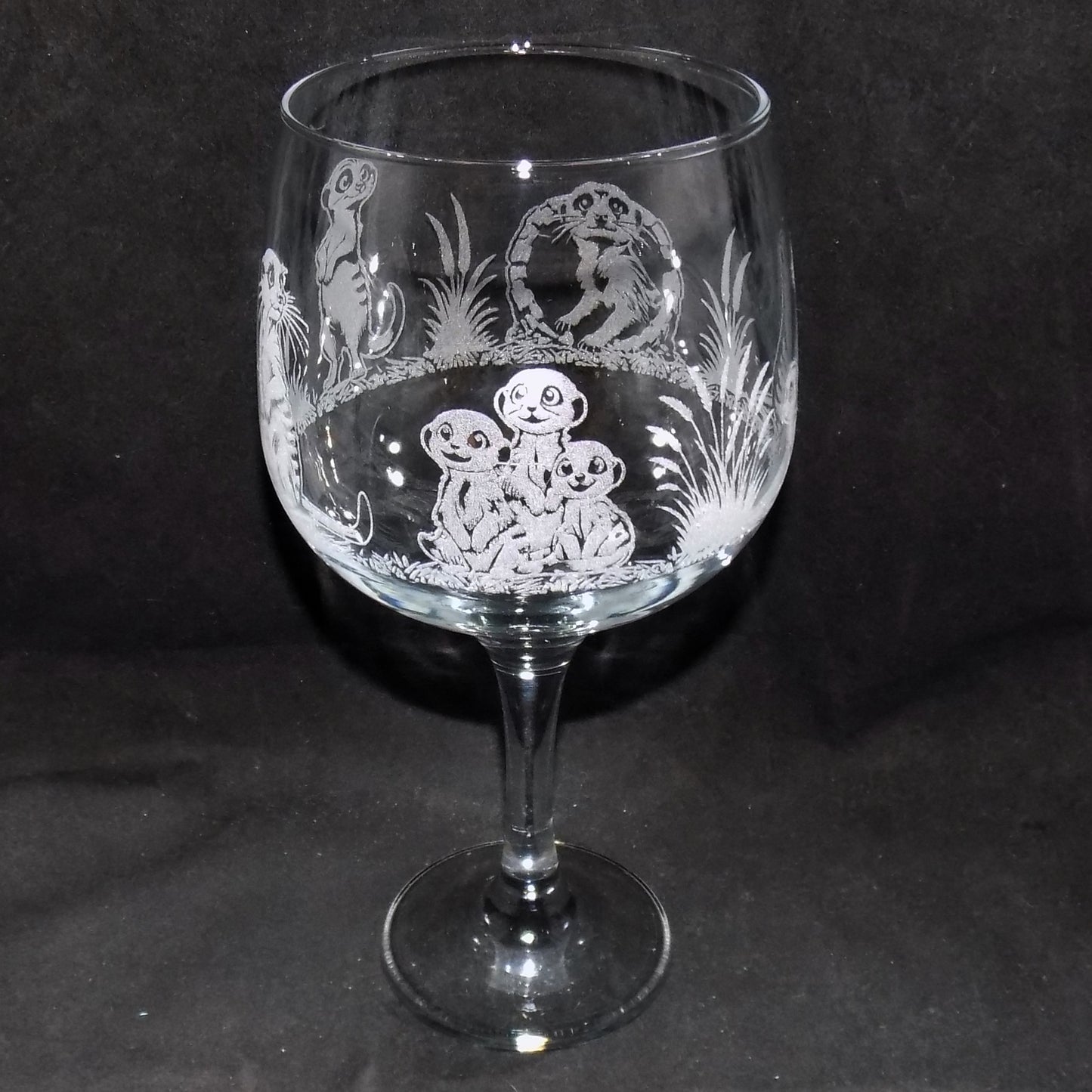 Meerkat Gin Glass