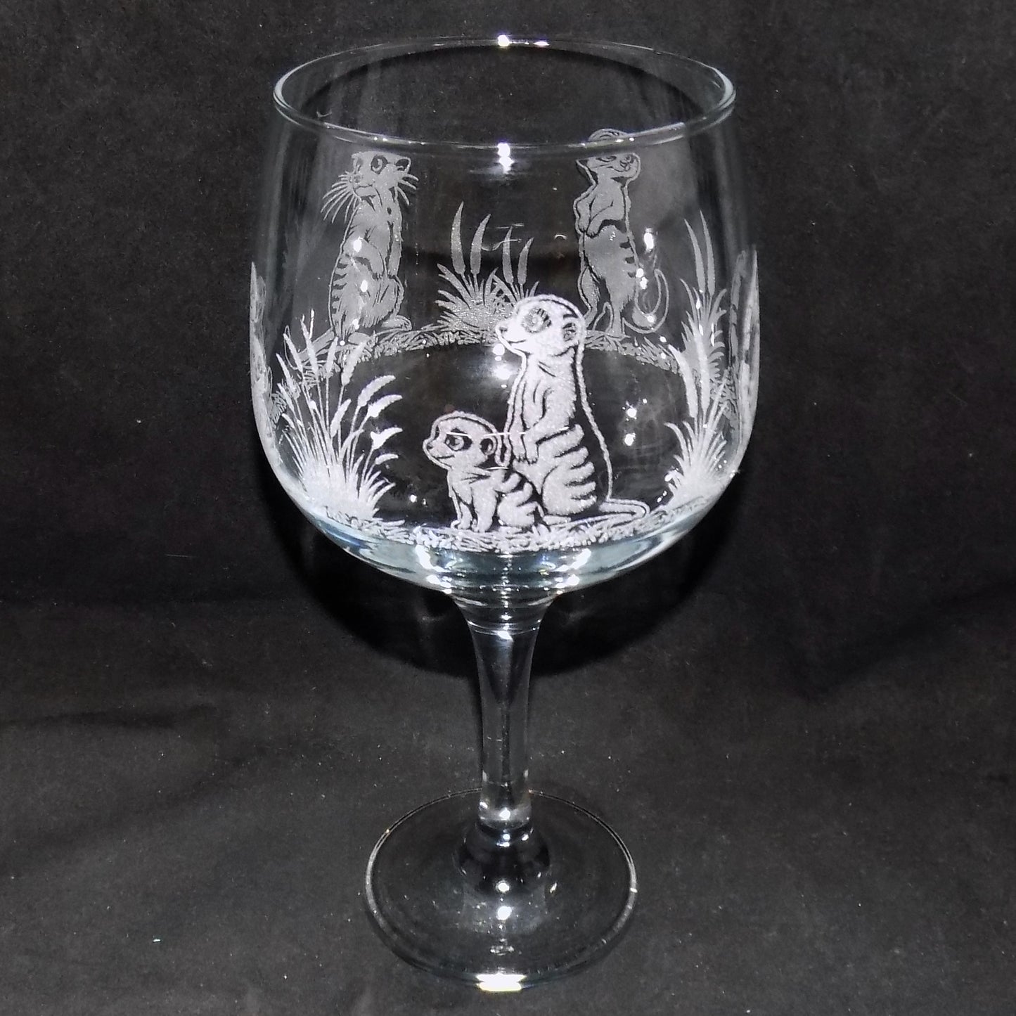 Meerkat Gin Glass