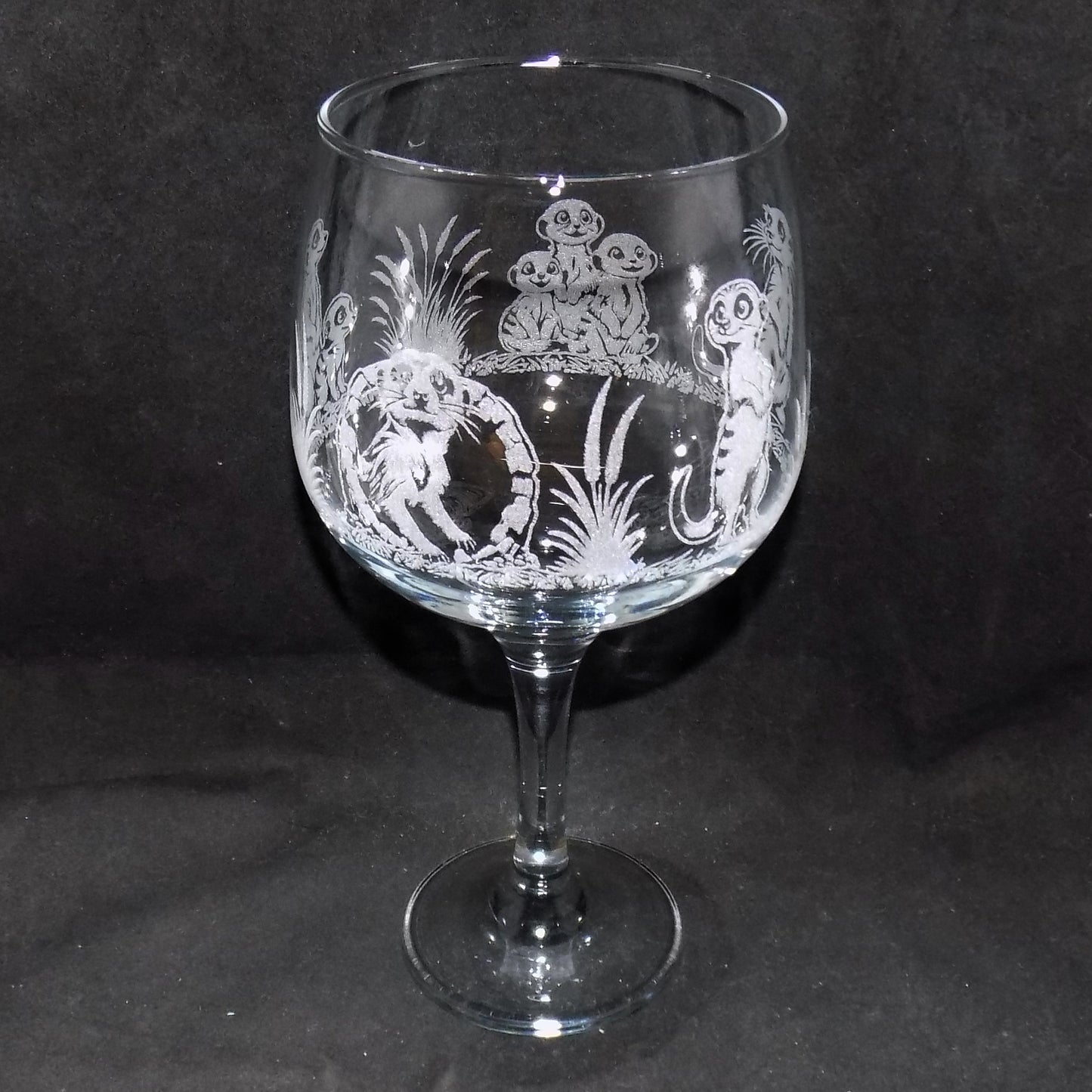 Meerkat Gin Glass