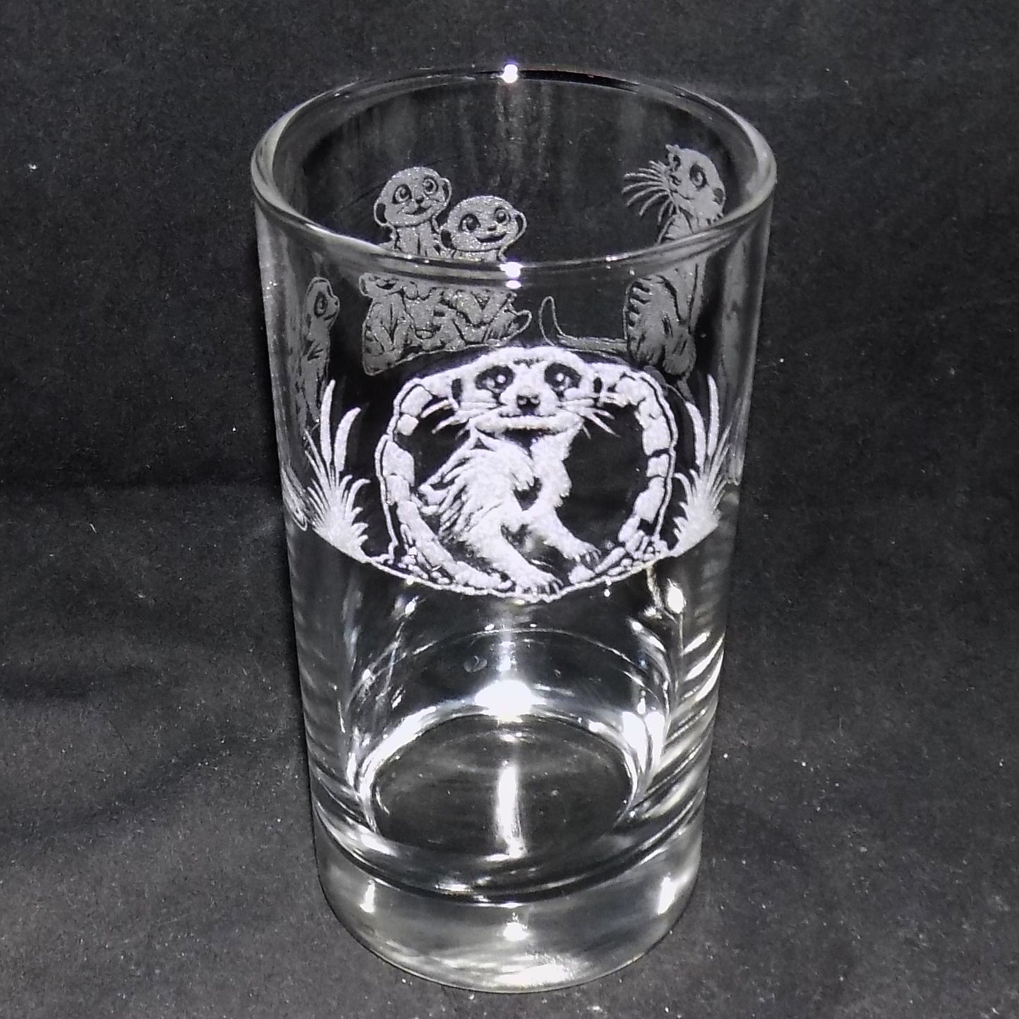 Meerkat Tall Glass