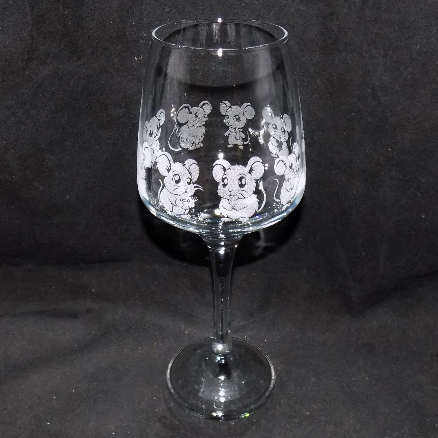 Mouse Stemmed Wine Glass