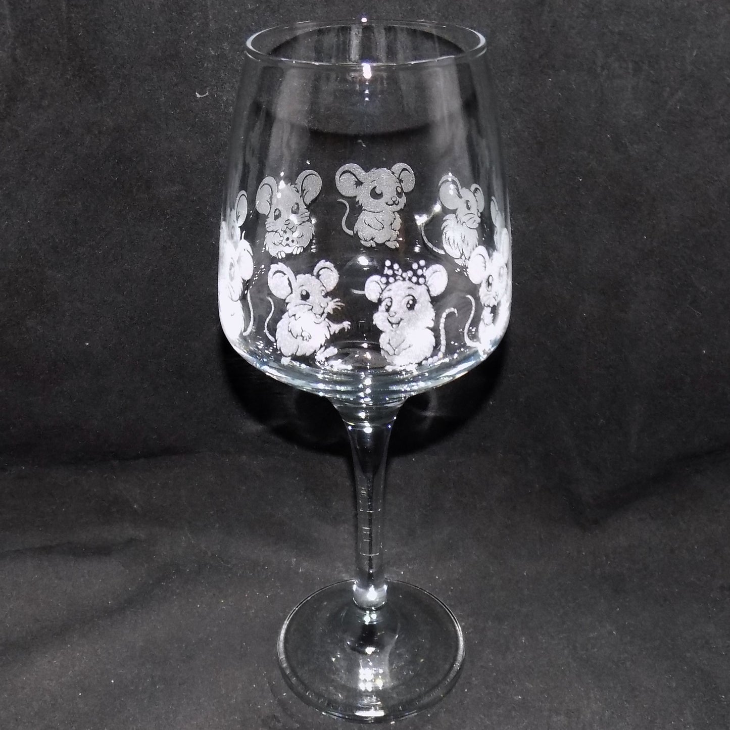 Mouse Stemmed Wine Glass