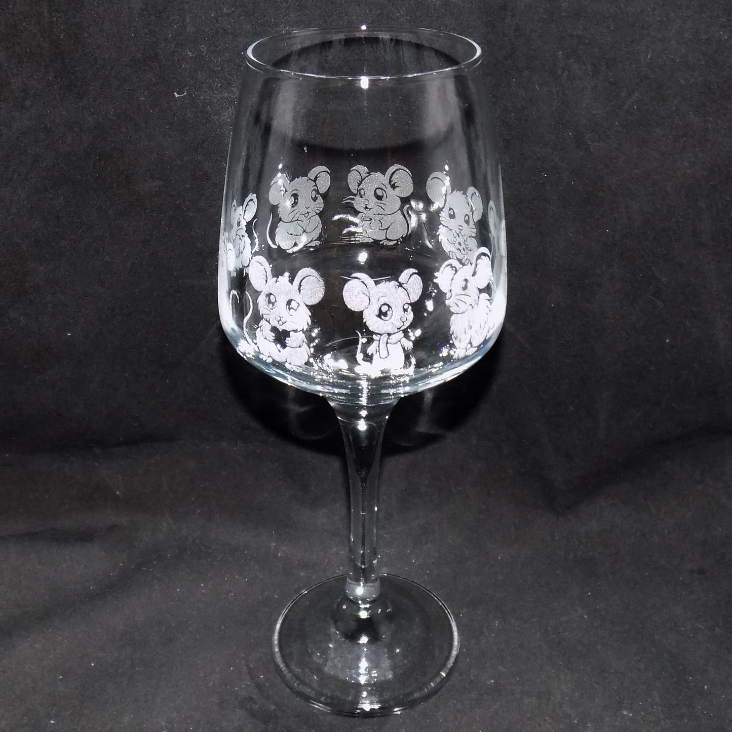 Mouse Stemmed Wine Glass