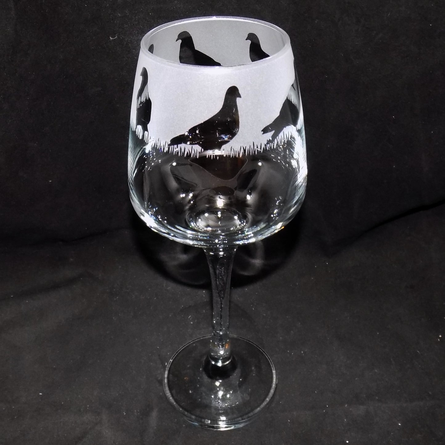 Pigeon Stemmed Wine Glass