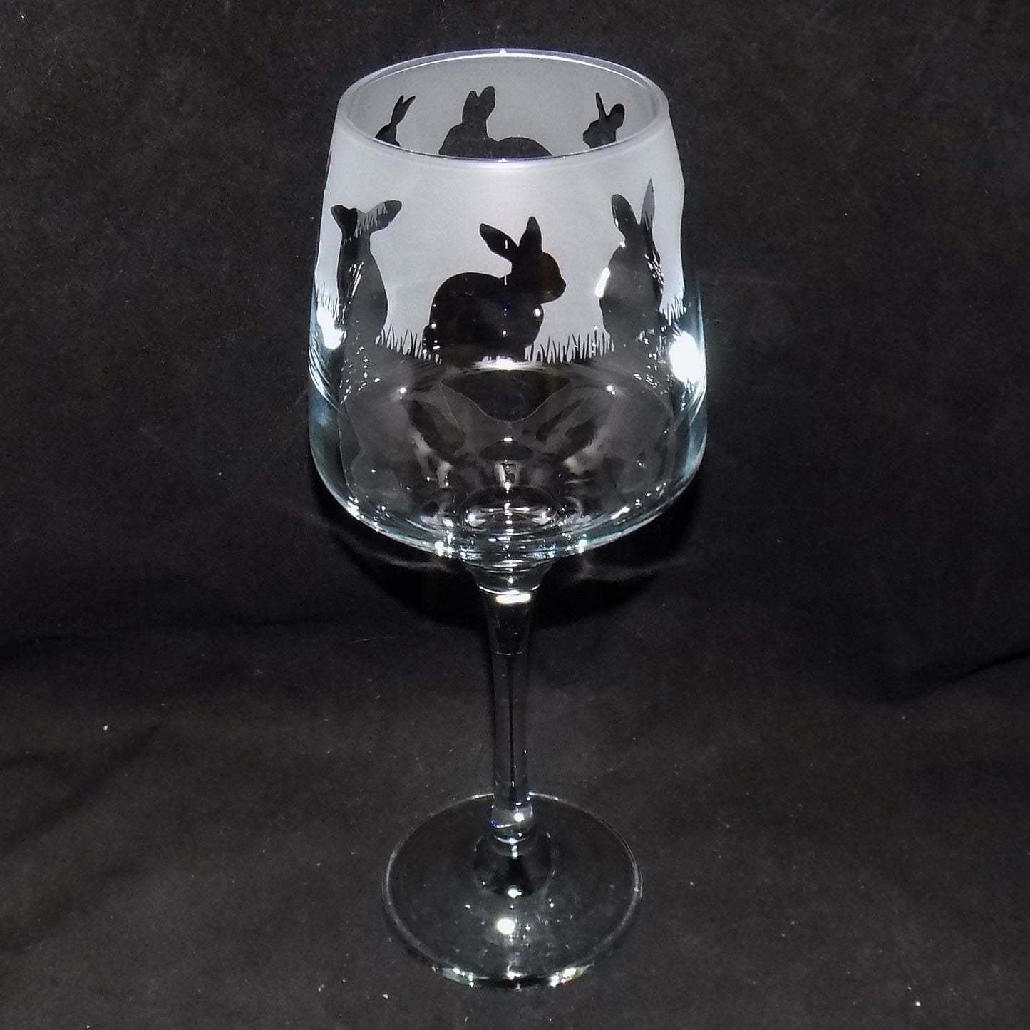 Rabbit Stemmed Wine Glass