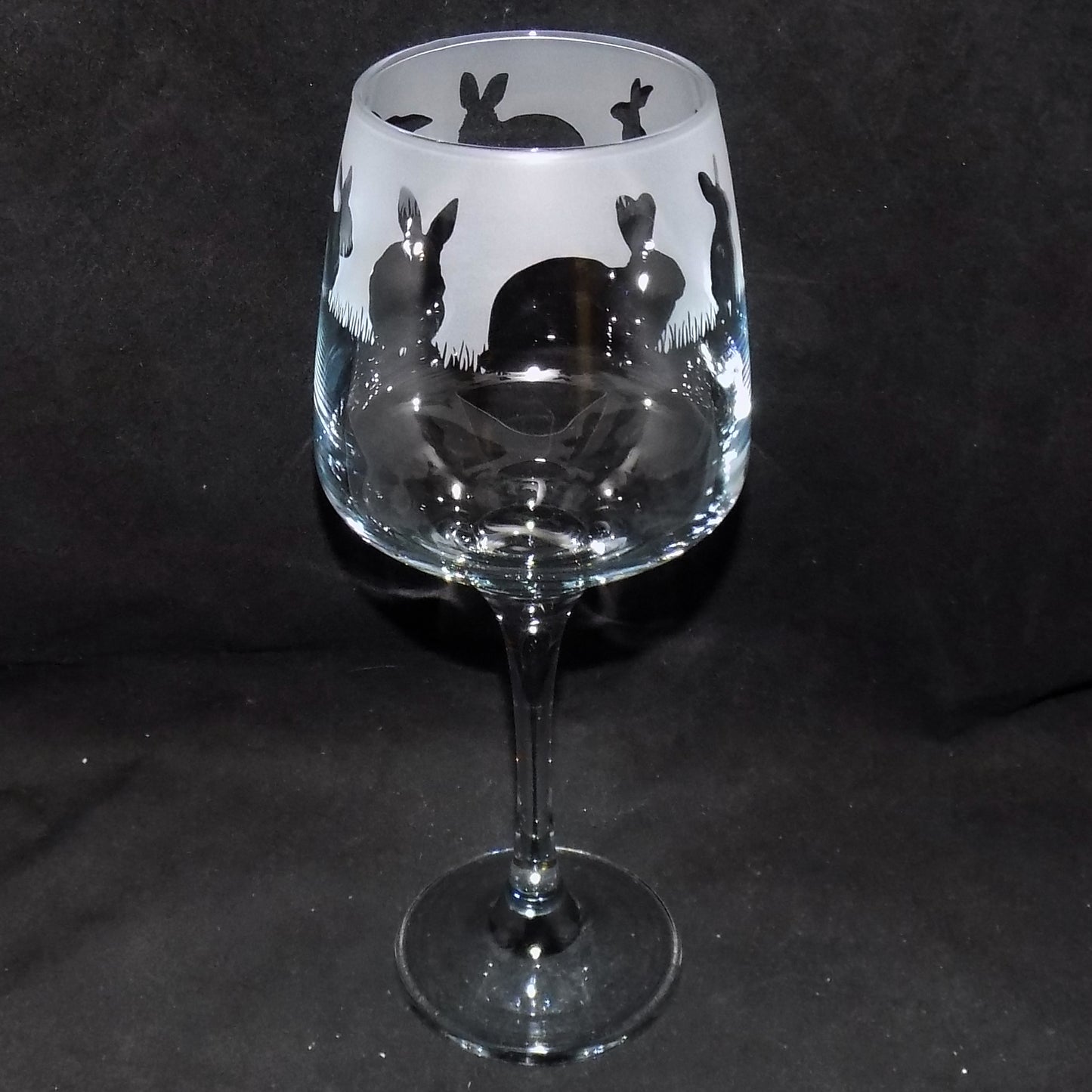 Rabbit Stemmed Wine Glass