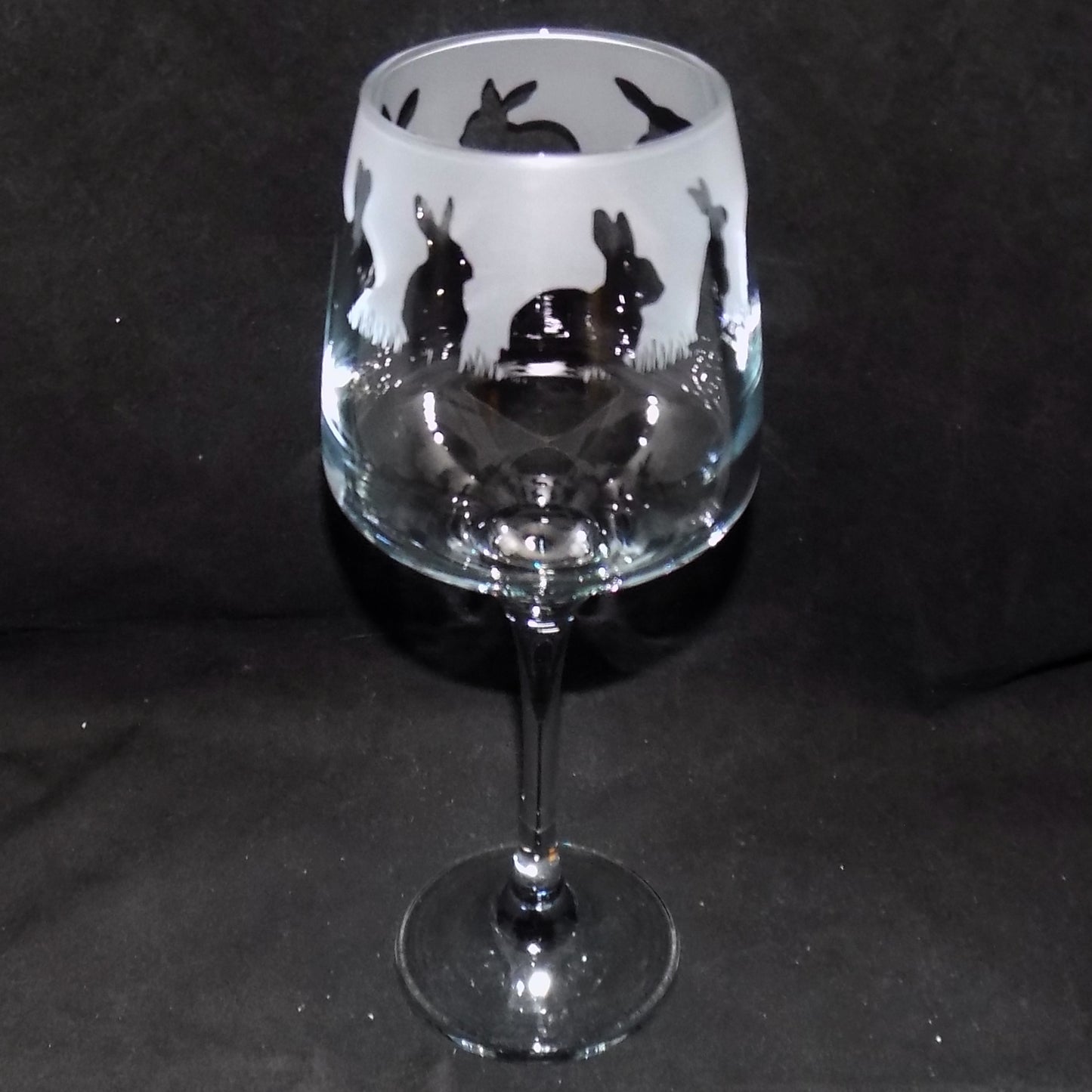 Rabbit Stemmed Wine Glass