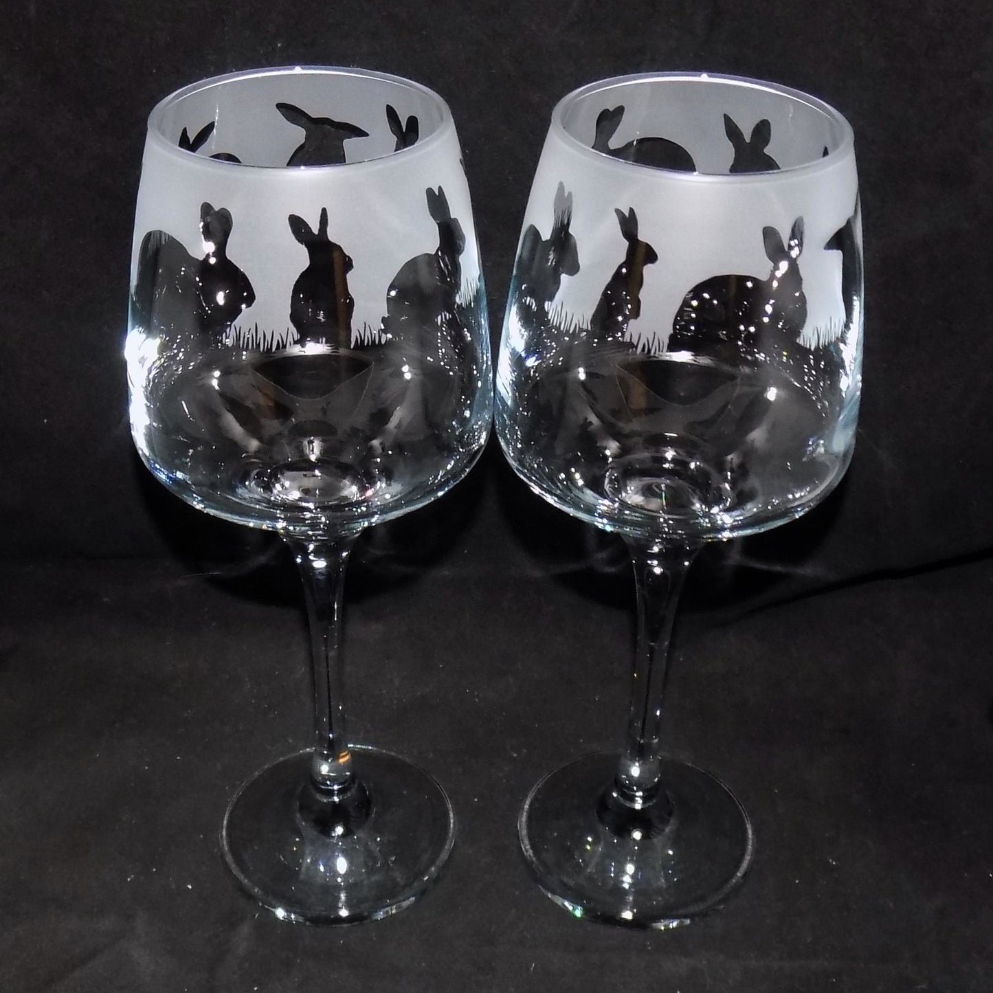 Rabbit Stemmed Wine Glass