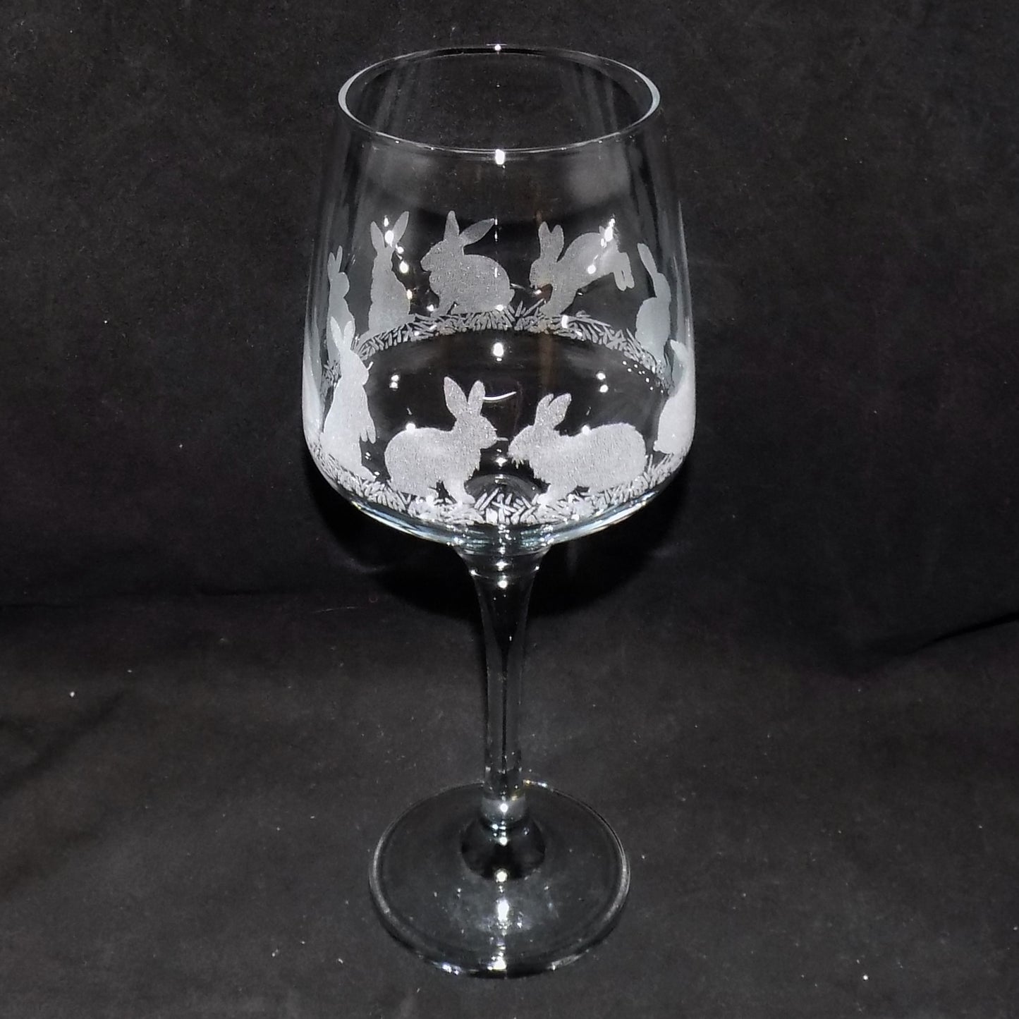Rabbit Stemmed Wine Glass
