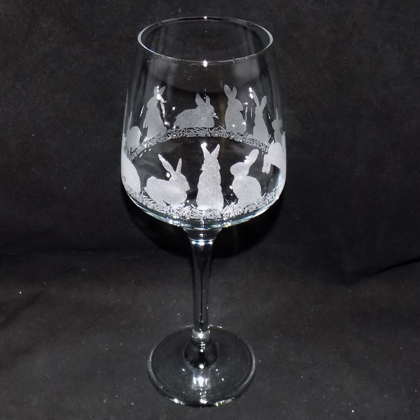 Rabbit Stemmed Wine Glass
