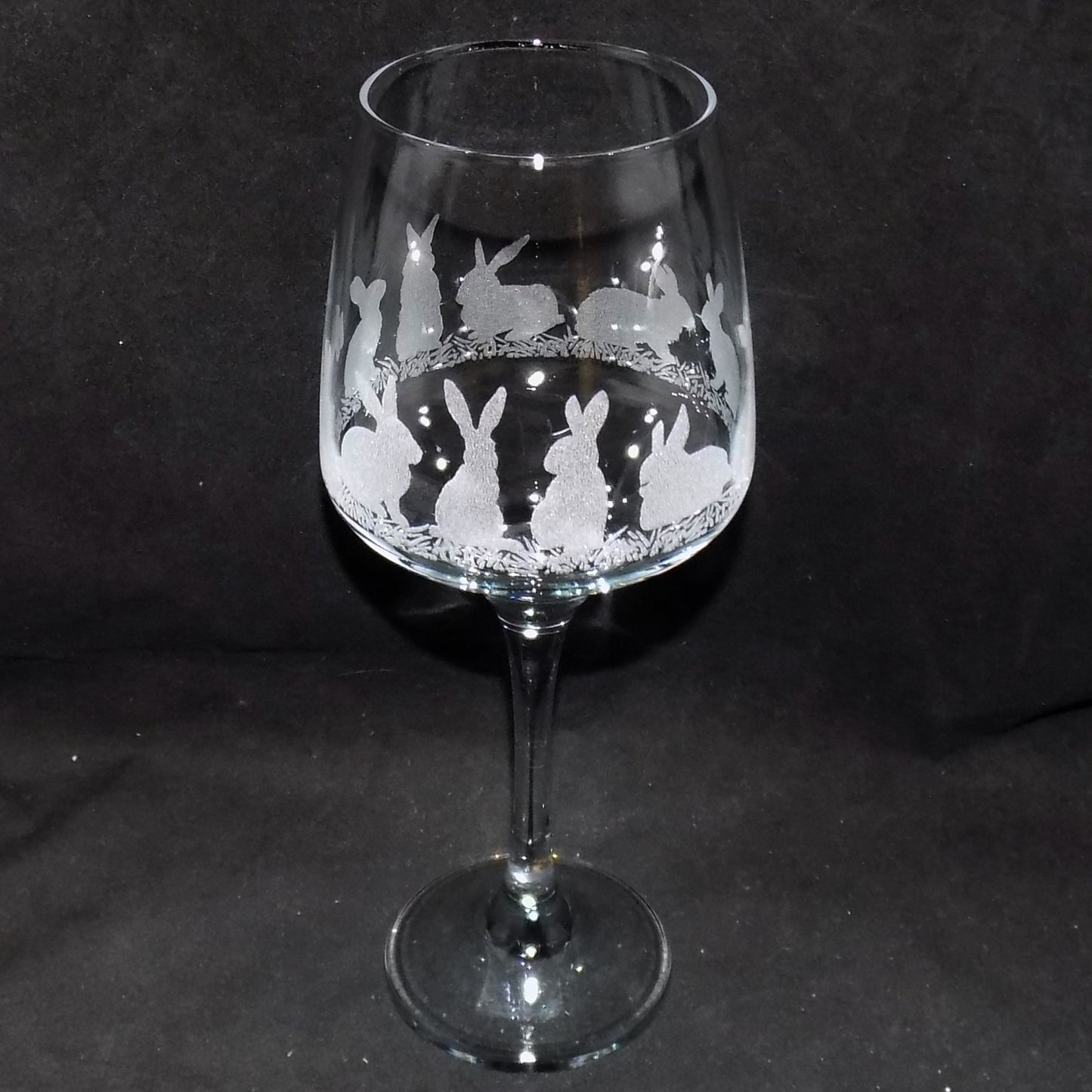 Rabbit Stemmed Wine Glass