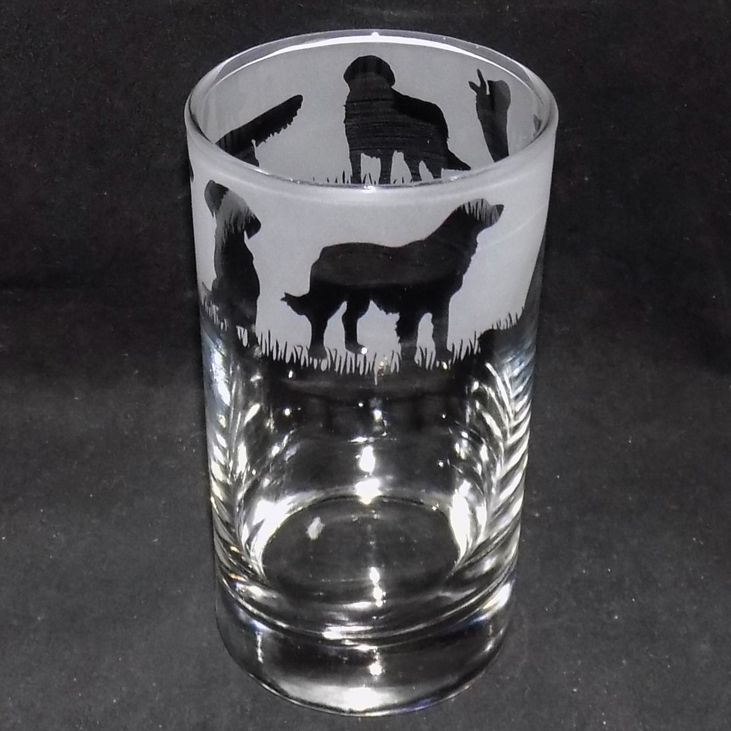 Golden Retriever Tall Glass