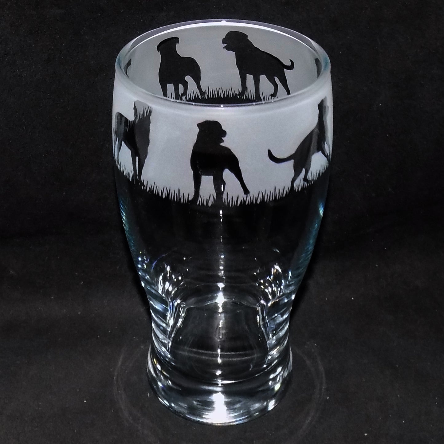 Rottweiler Pint Glass