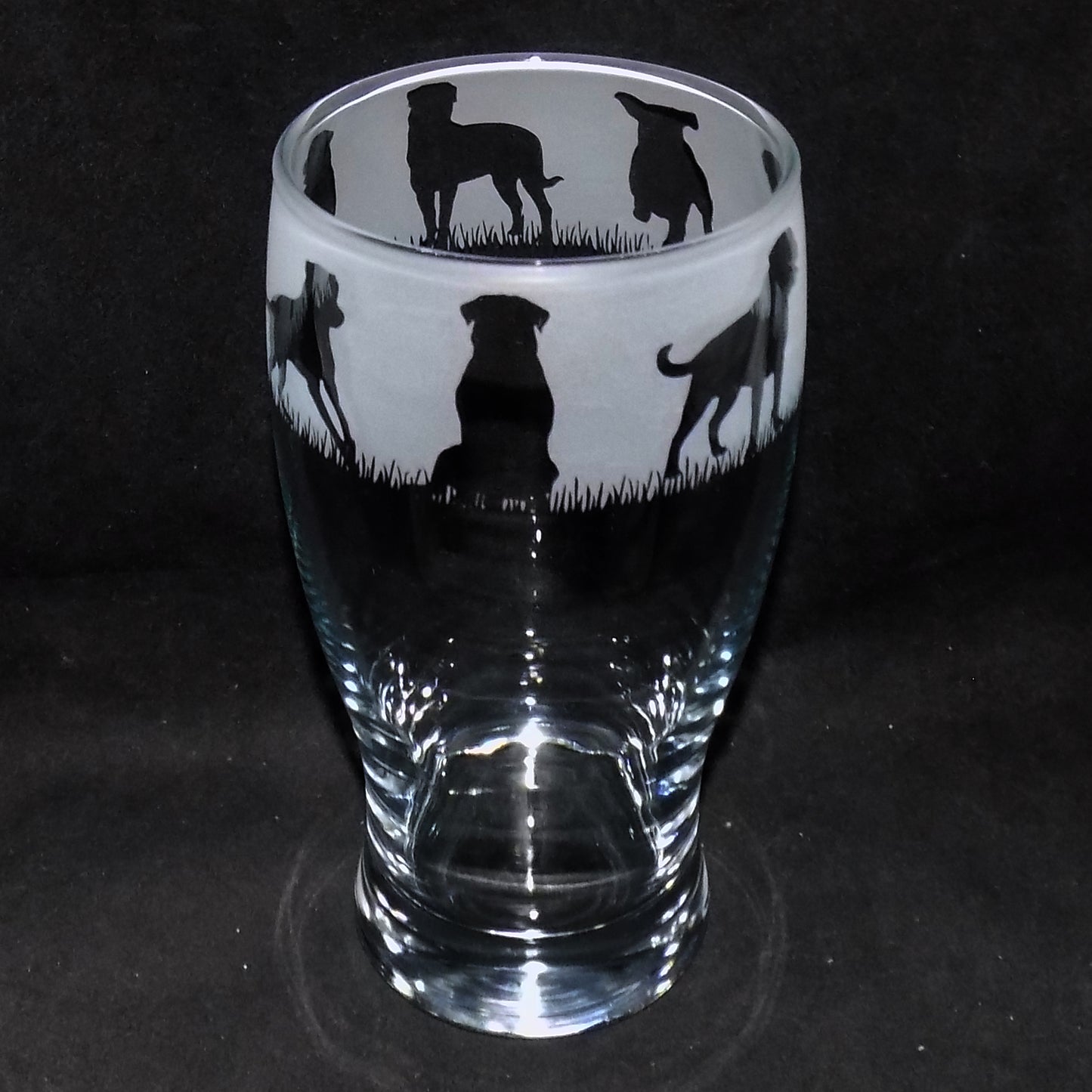 Rottweiler Pint Glass