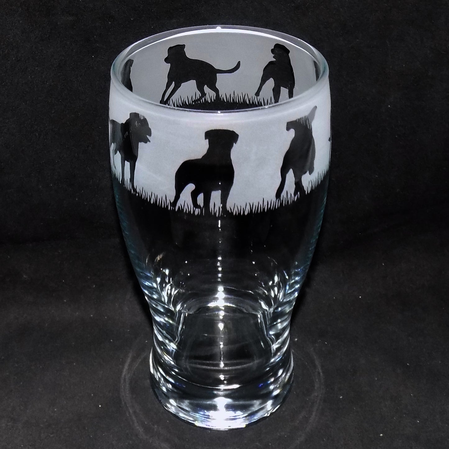 Rottweiler Pint Glass