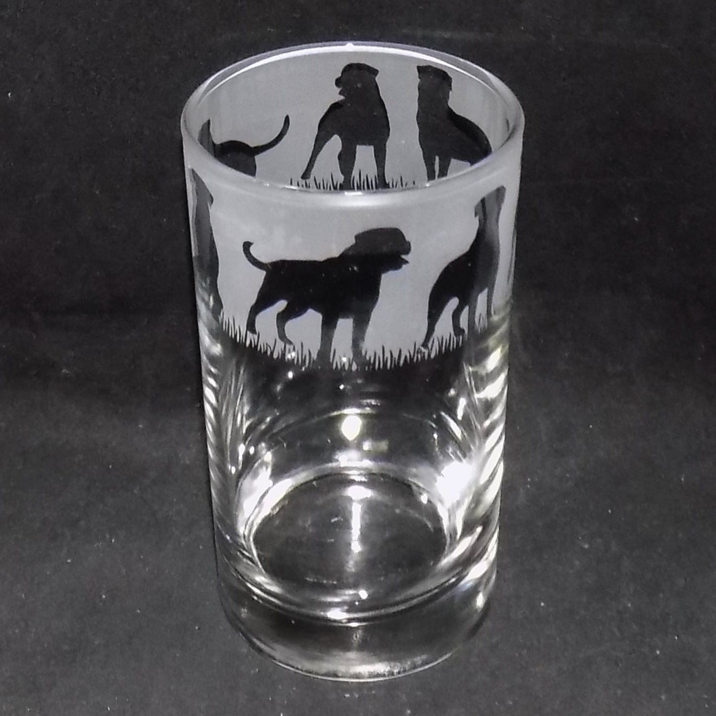 Rottweiler Tall Glass