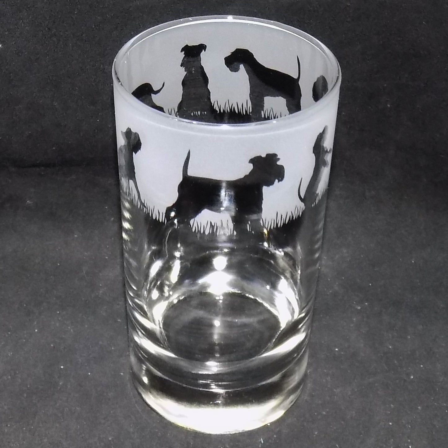 Schnauzer Tall Glass