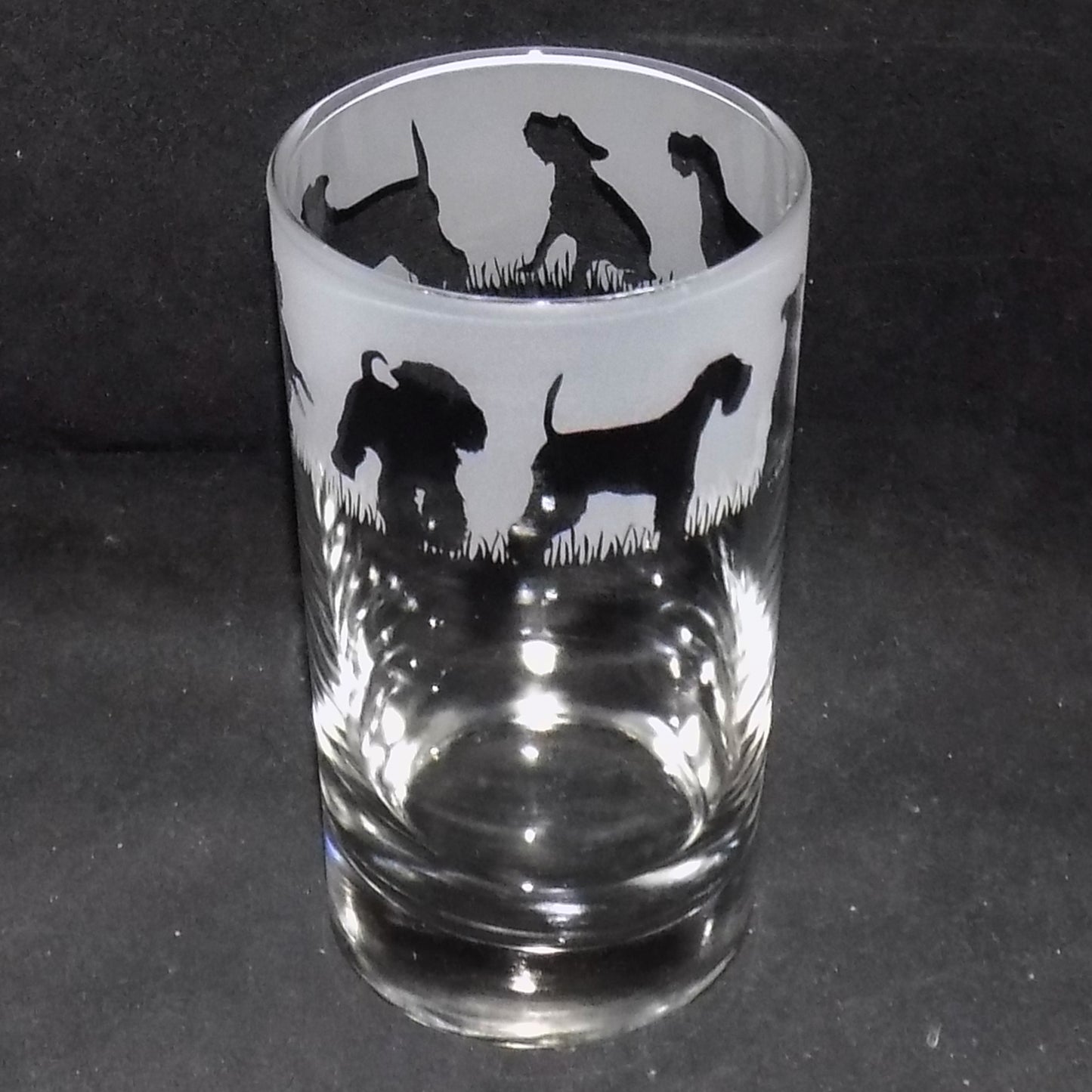 Schnauzer Tall Glass