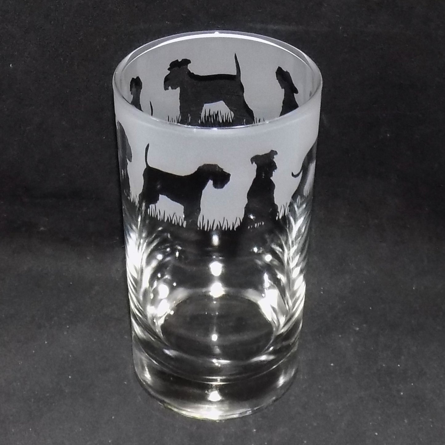 Schnauzer Tall Glass