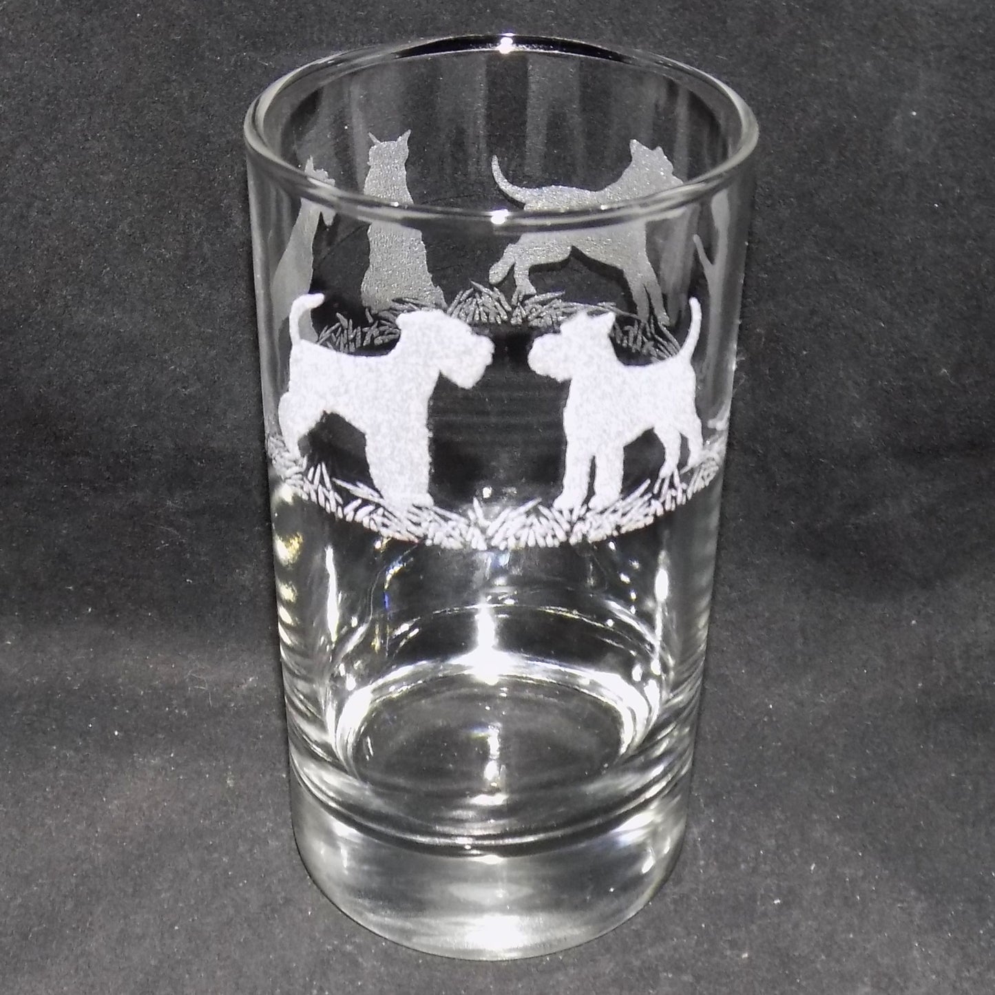 Schnauzer Tall Glass
