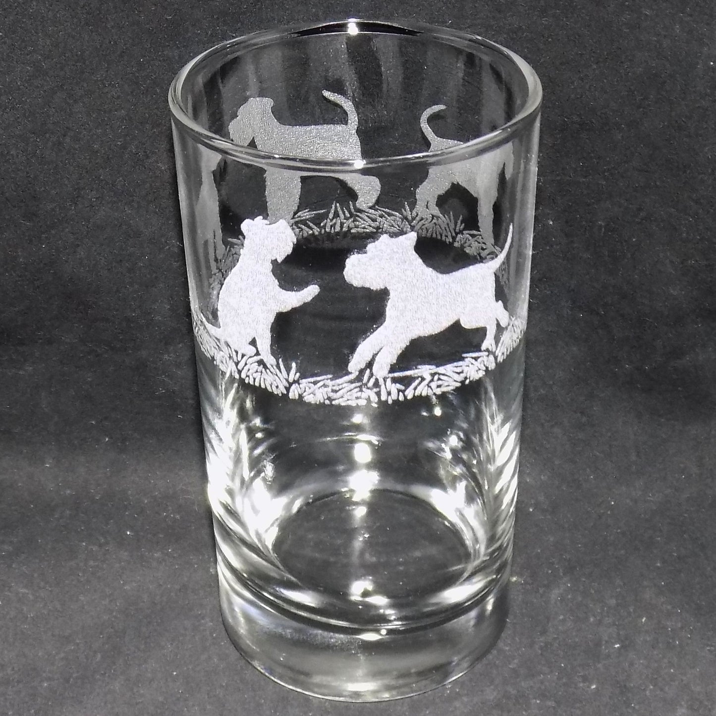 Schnauzer Tall Glass