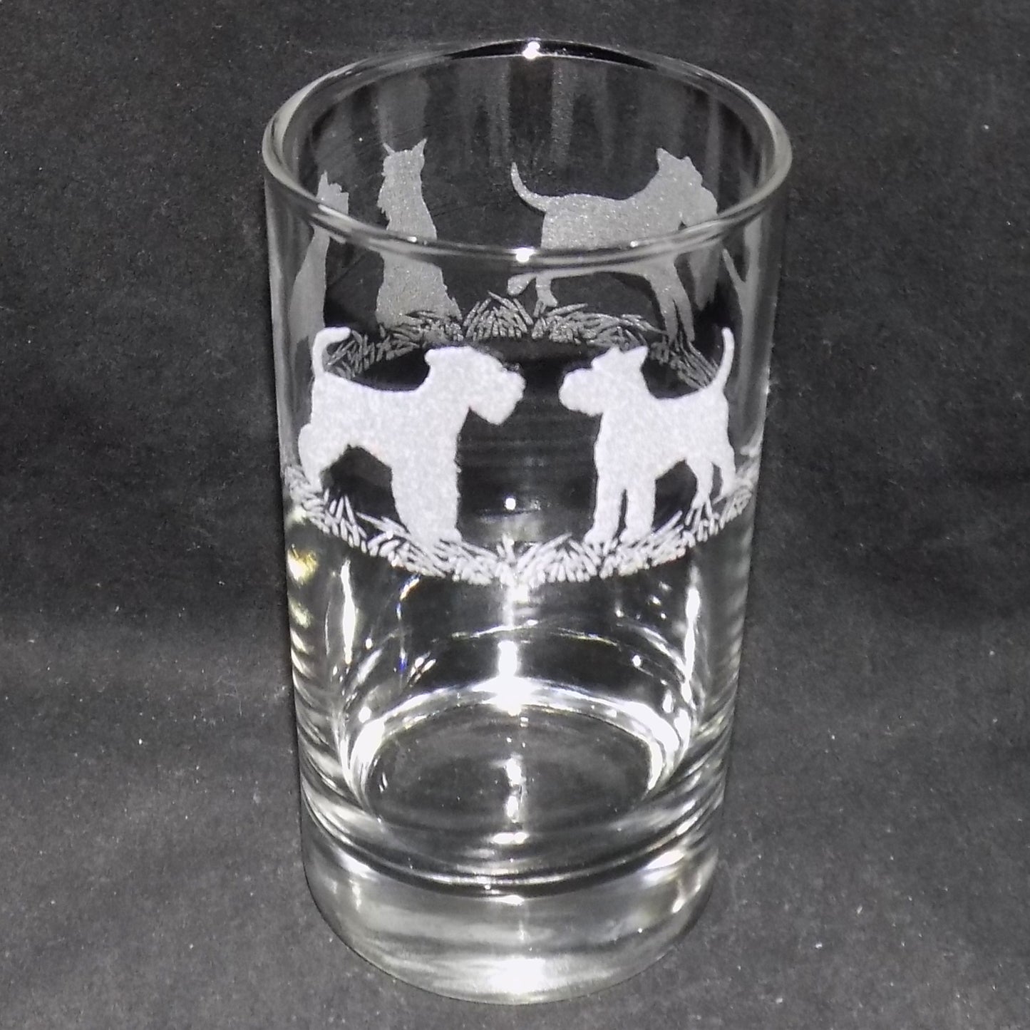 Schnauzer Tall Glass