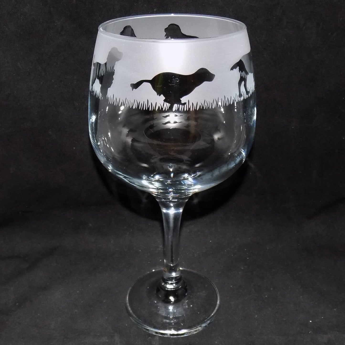 Springer Spaniel Gin Glass