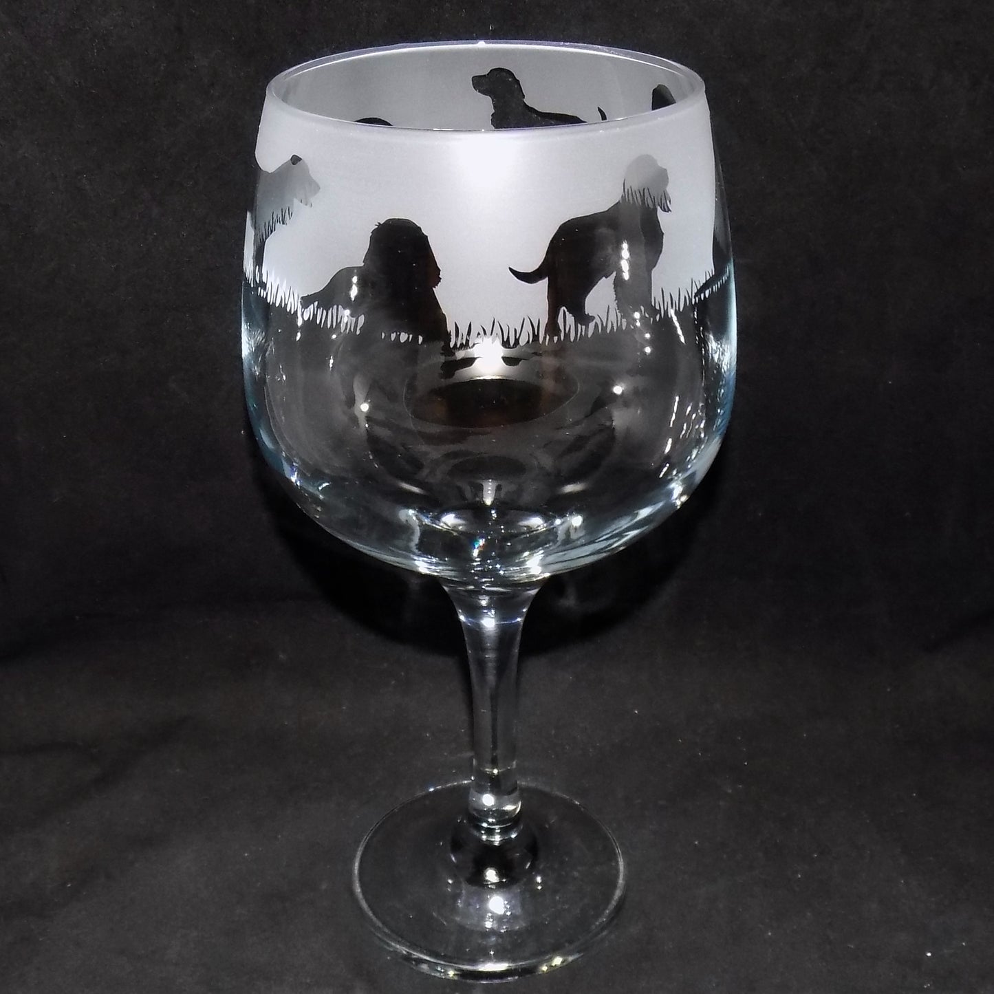 Springer Spaniel Gin Glass