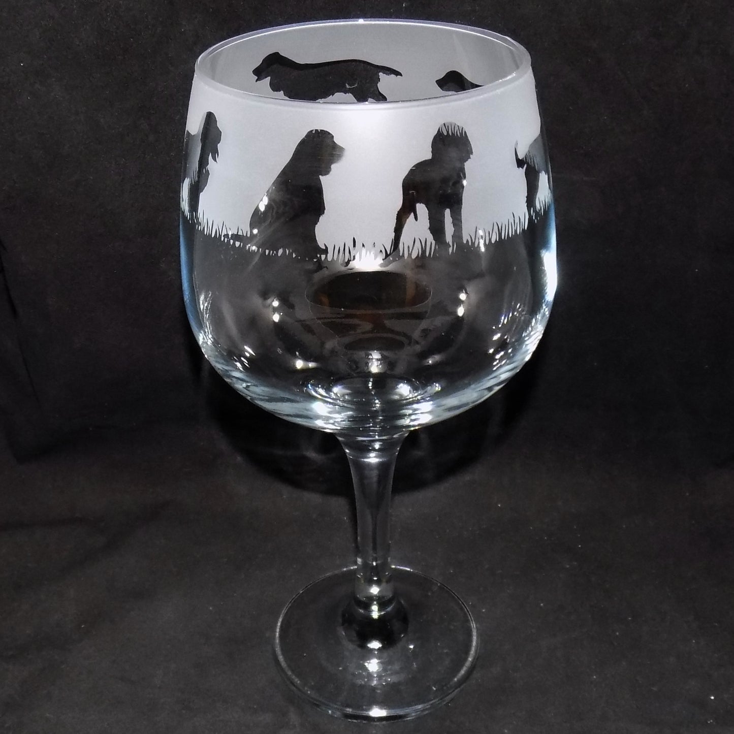 Springer Spaniel Gin Glass