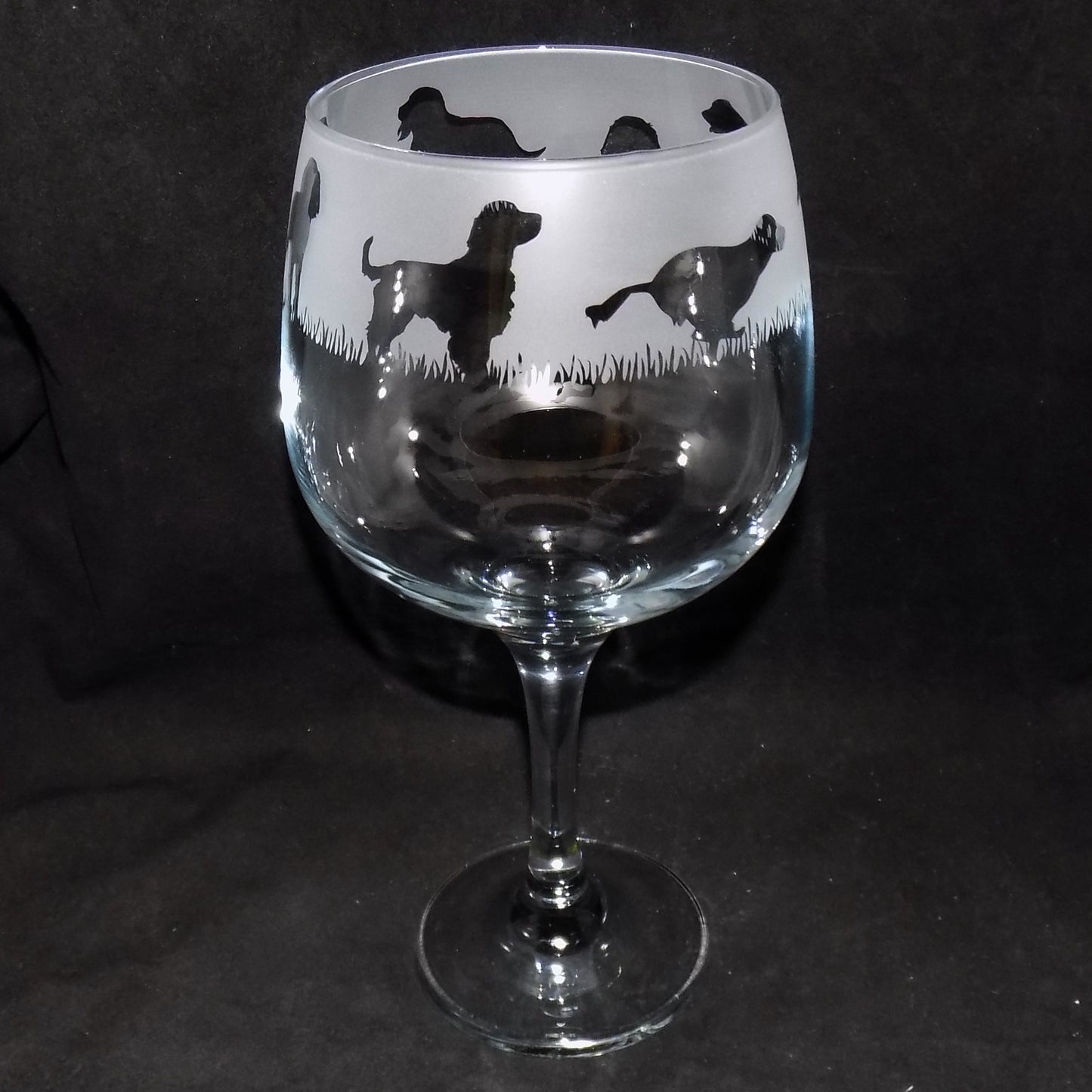Springer Spaniel Gin Glass