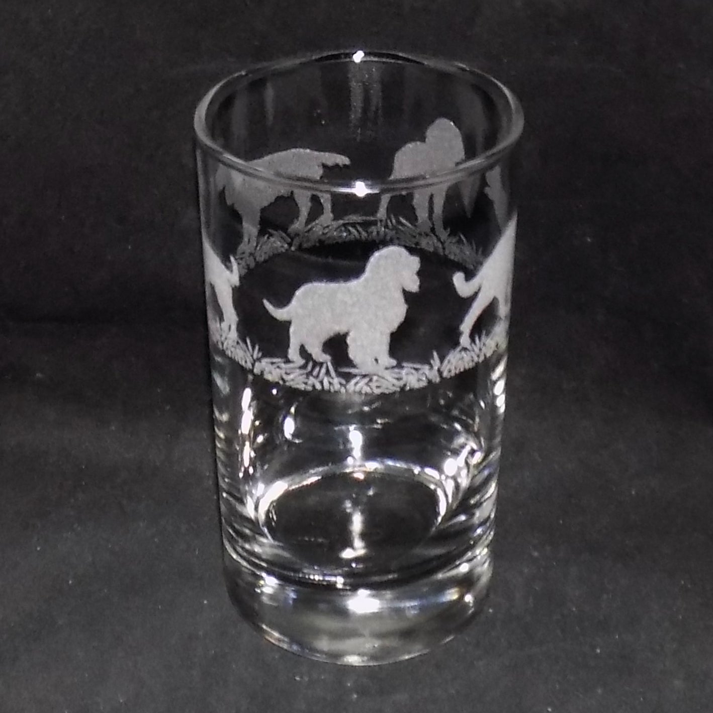 Springer Spaniel Tall Glass