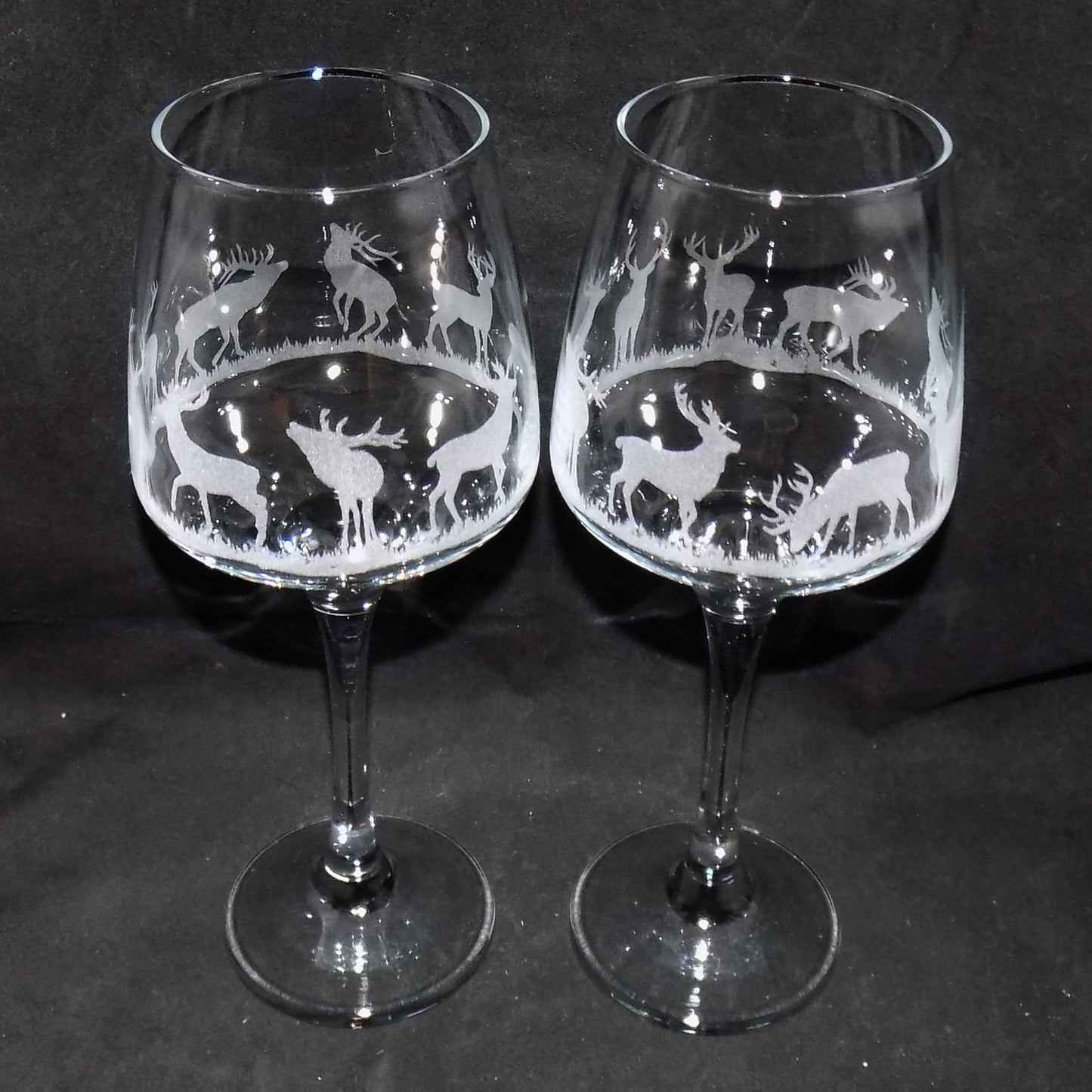 Stag Stemmed Wine Glass