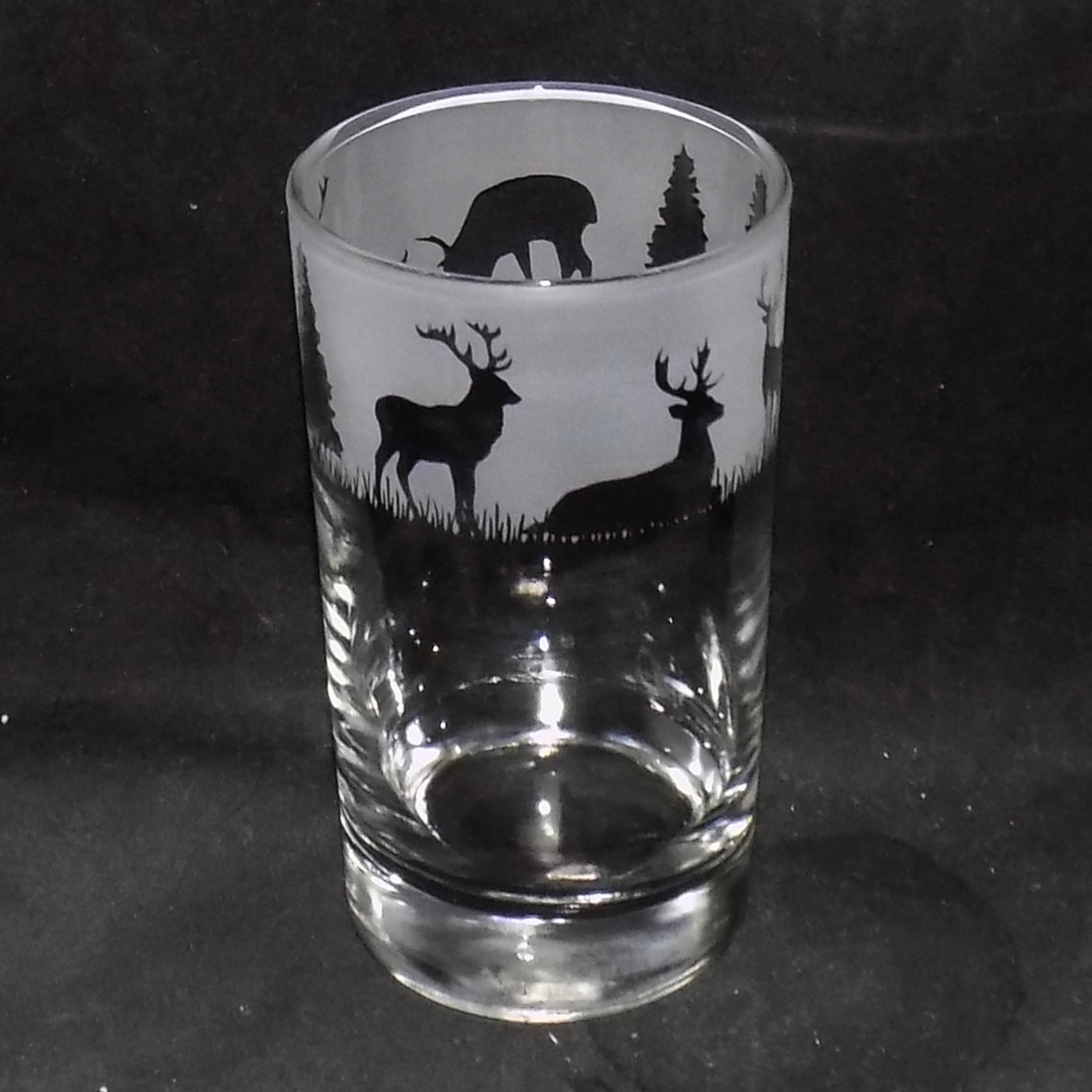 Stag Tall Glass