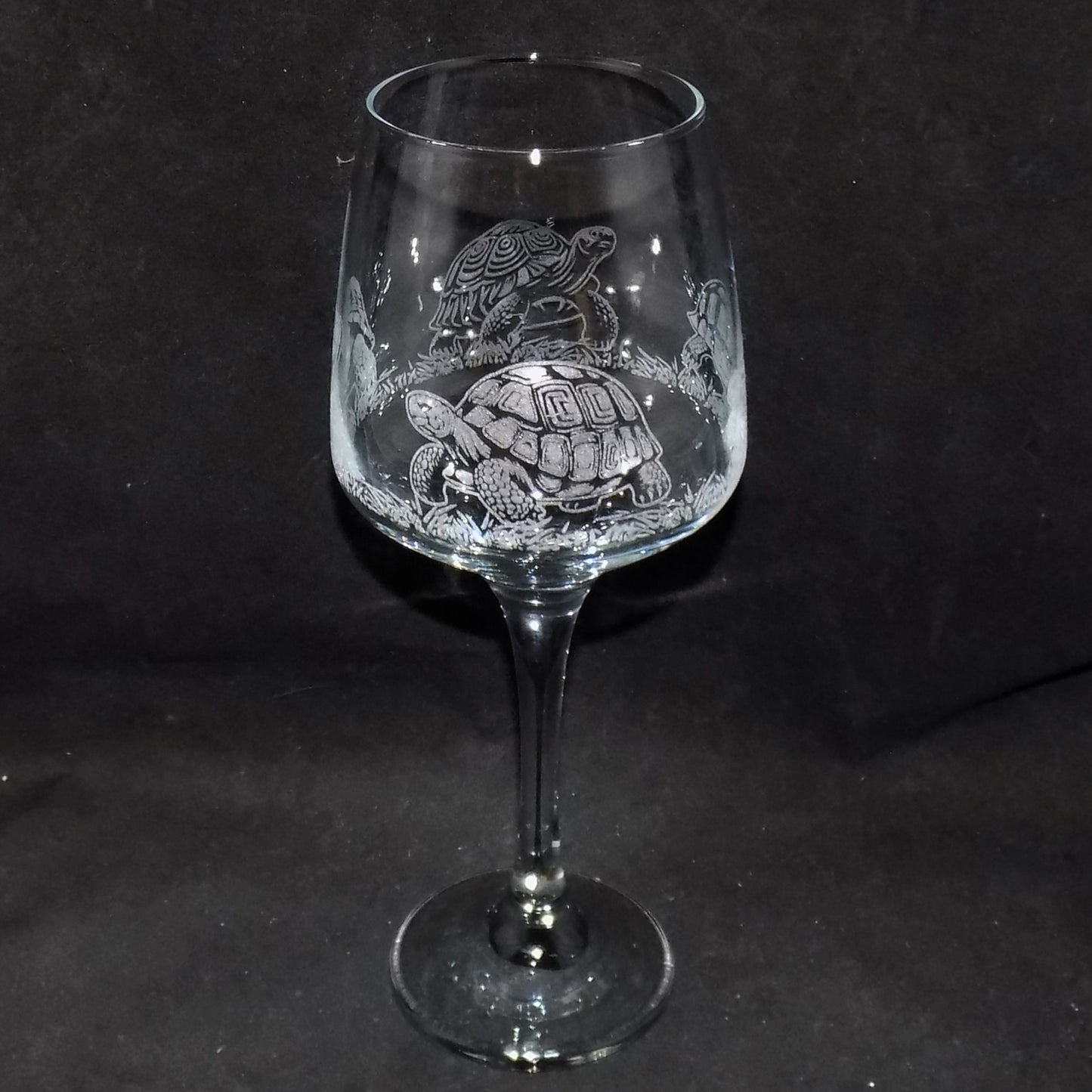 Tortoise Stemmed Wine Glass