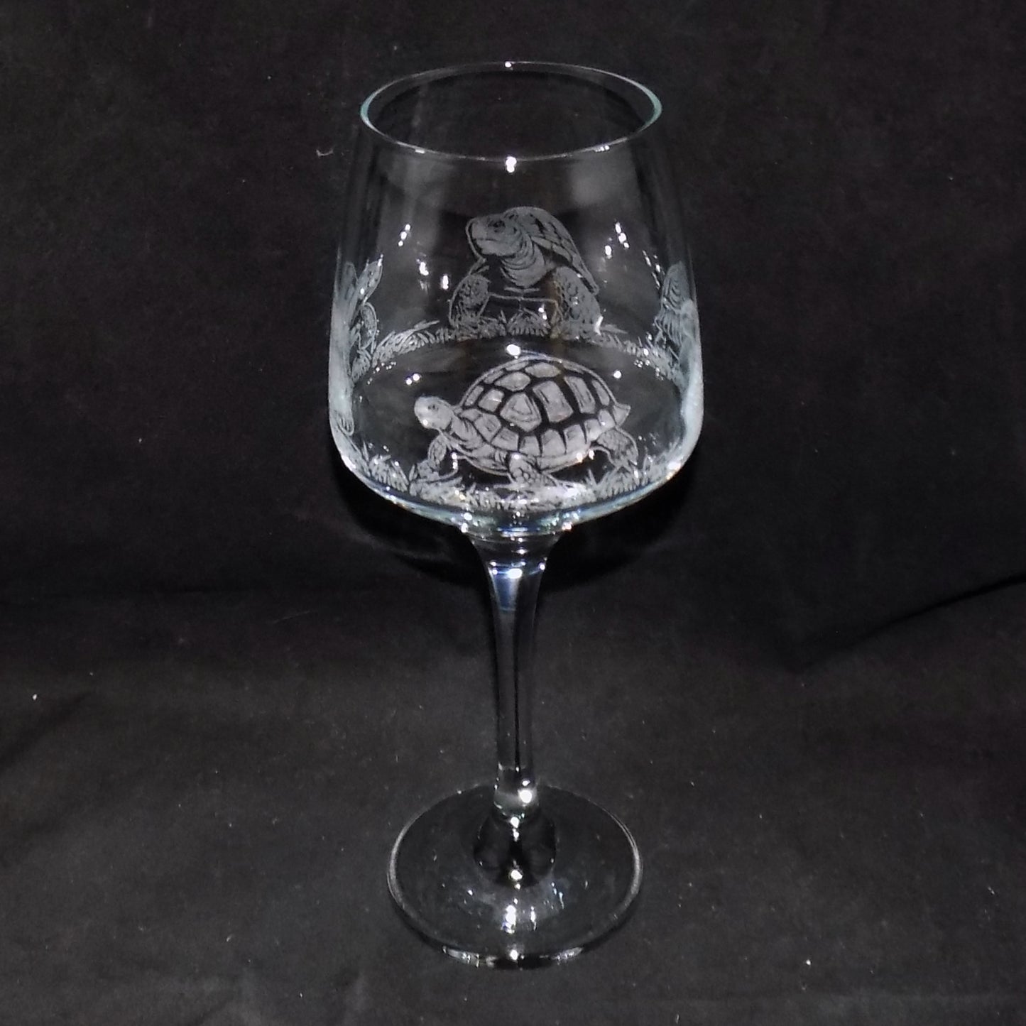 Tortoise Stemmed Wine Glass