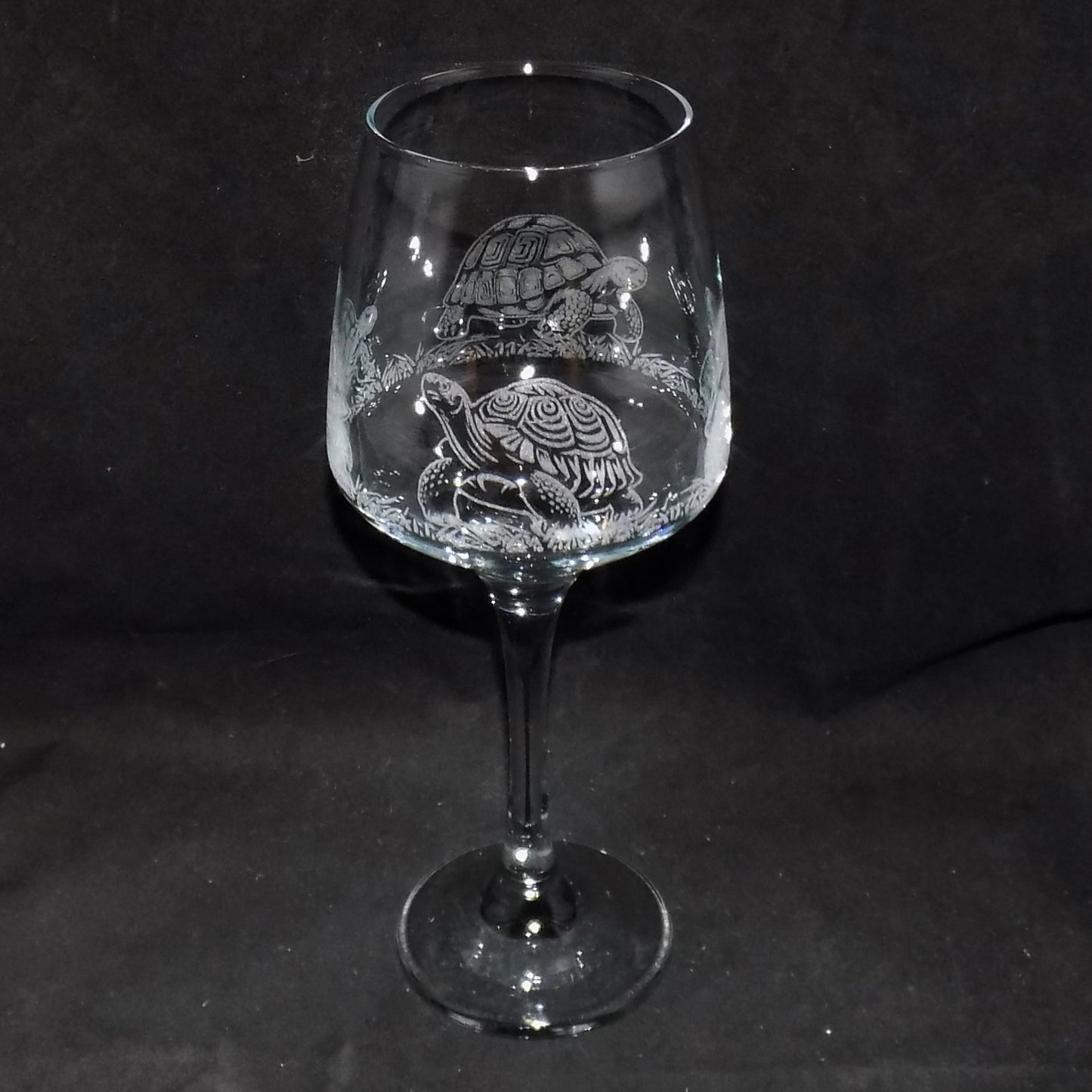 Tortoise Stemmed Wine Glass