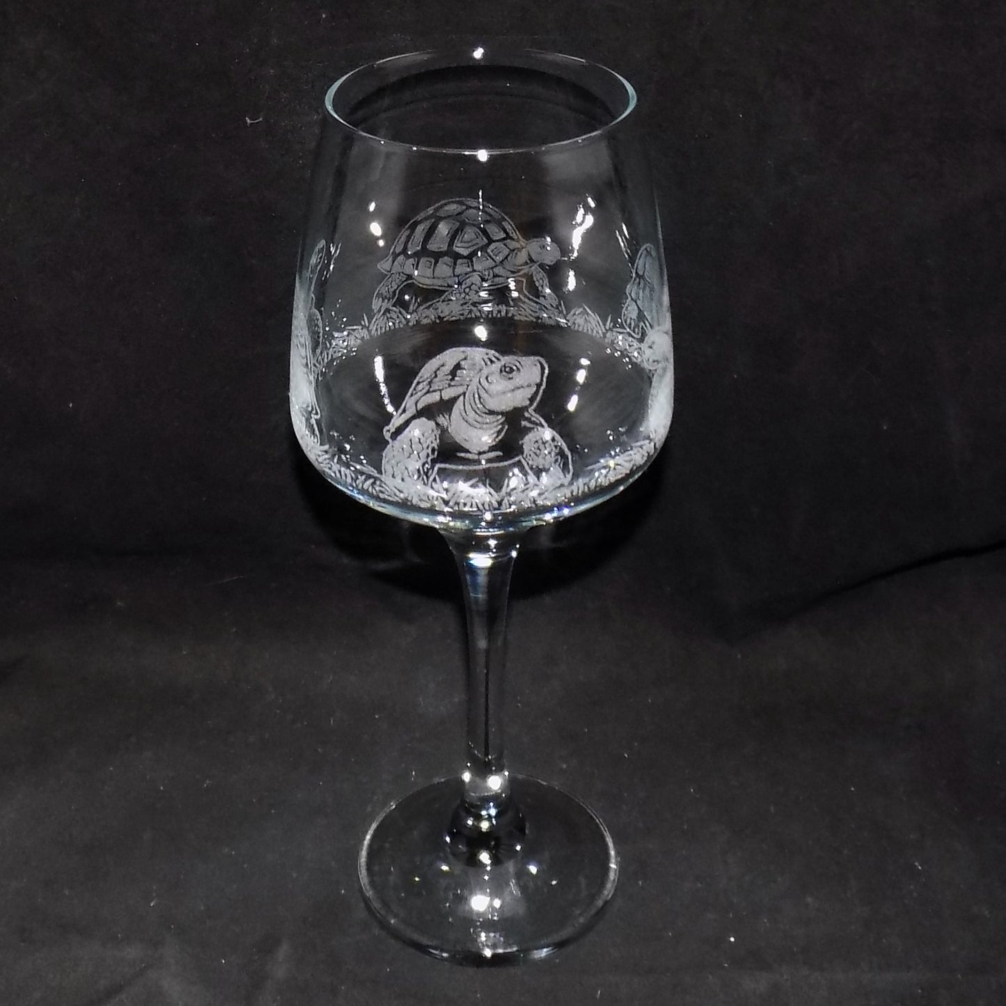 Tortoise Stemmed Wine Glass