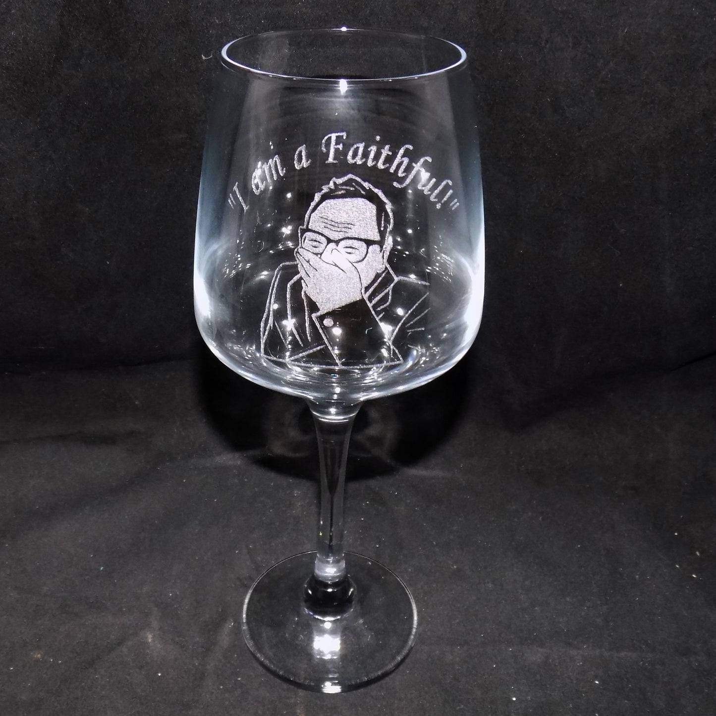Traitors Stemmed Wine Glass