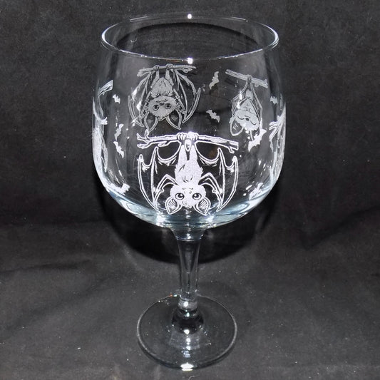 'Going Batty' Gin Glass