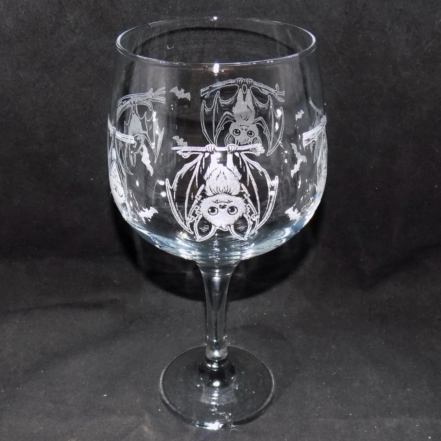 'Going Batty' Gin Glass