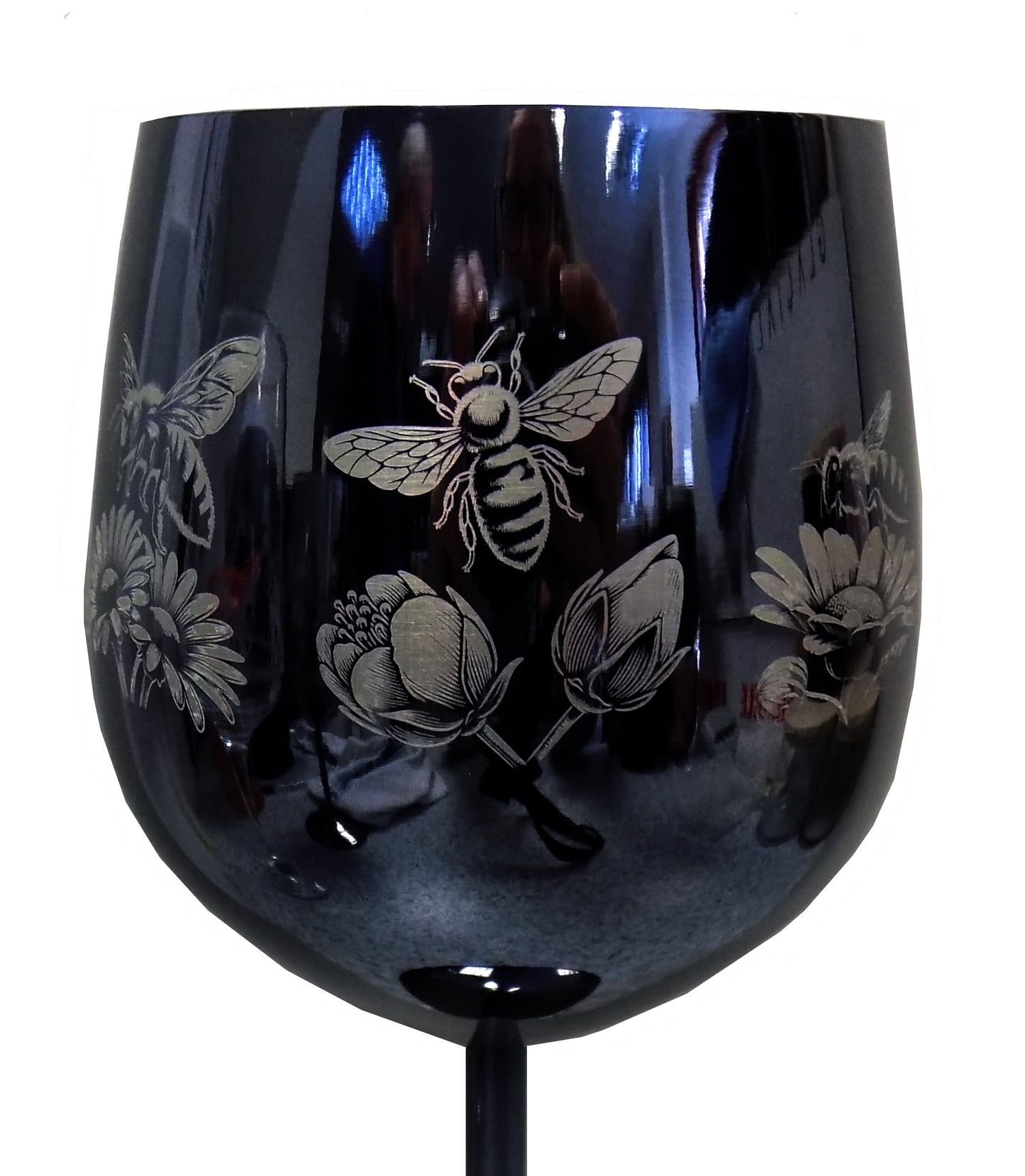 Bee Stainless Steel Wine Goblet